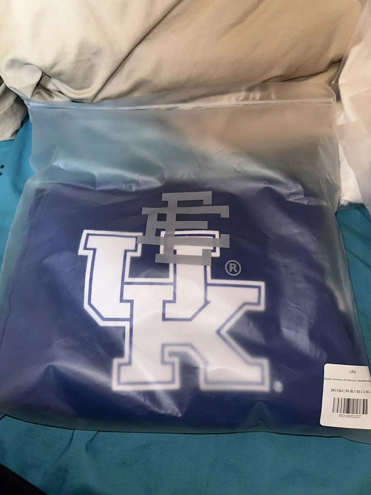 Eric Emanuel Shorts Eric Emanuel × NCAA Eric Emanuel EE Double Layer Kentucky Wildcats Short SZ L Blue