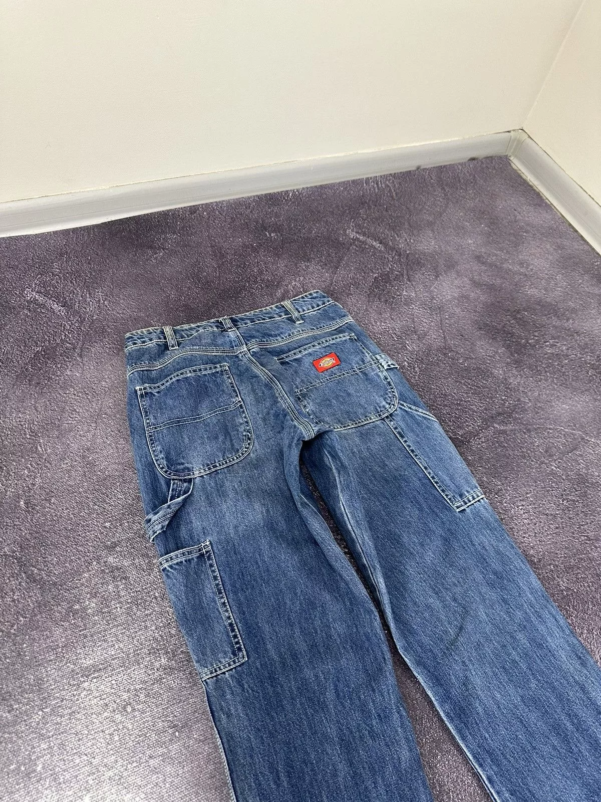 Dickies Denim Vintage Dickies Y2K Blue Work Hype Slim Jeans Streetwear