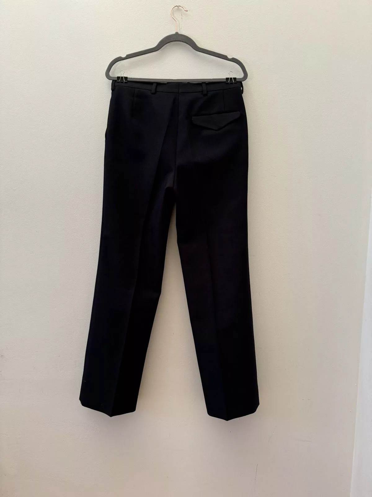 Prada Formal Trousers PRADA navy trousers FW19 Blue