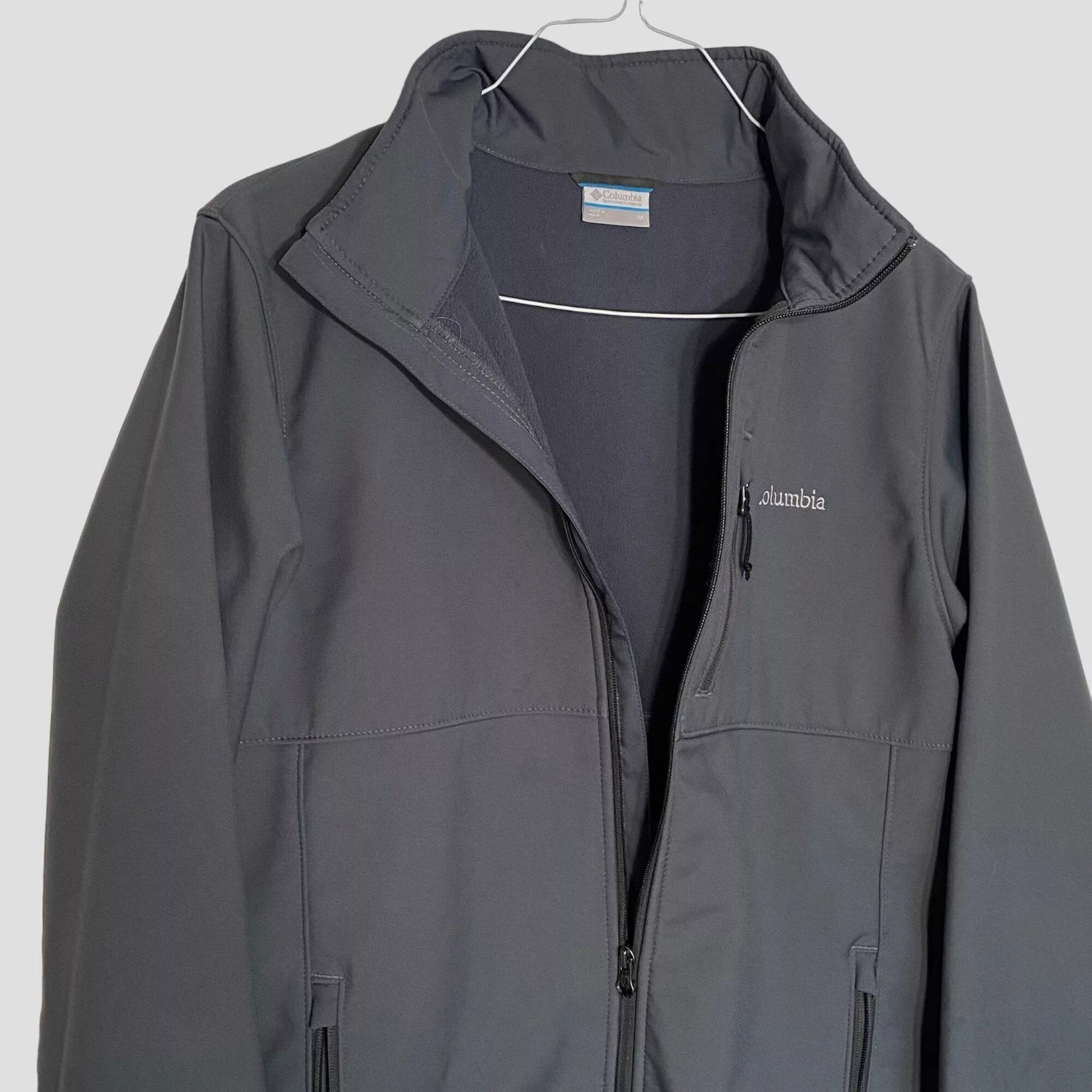 Columbia Light Jackets Columbia Fleeced Lined Jacket - Men's Medium Gray
