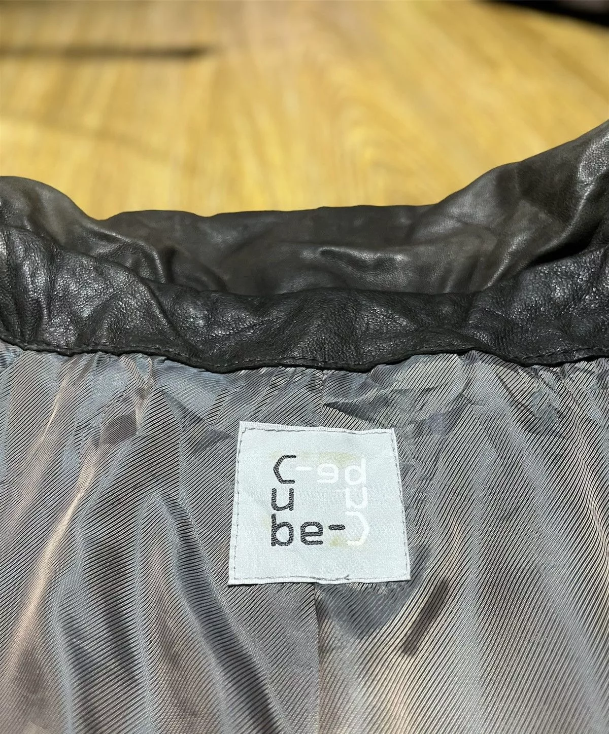 Other Leather Jackets Other CUBE LEATHER JACKET Brown Streetwear