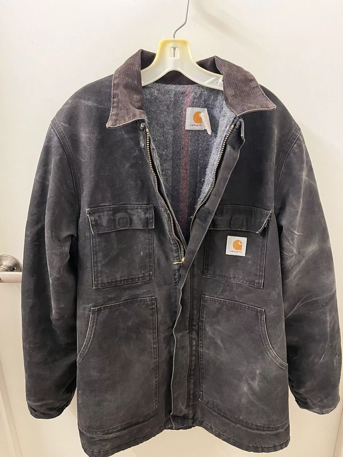 Carhartt Denim Jackets Carhartt × Vintage Carhartt work jacket Multi Streetwear