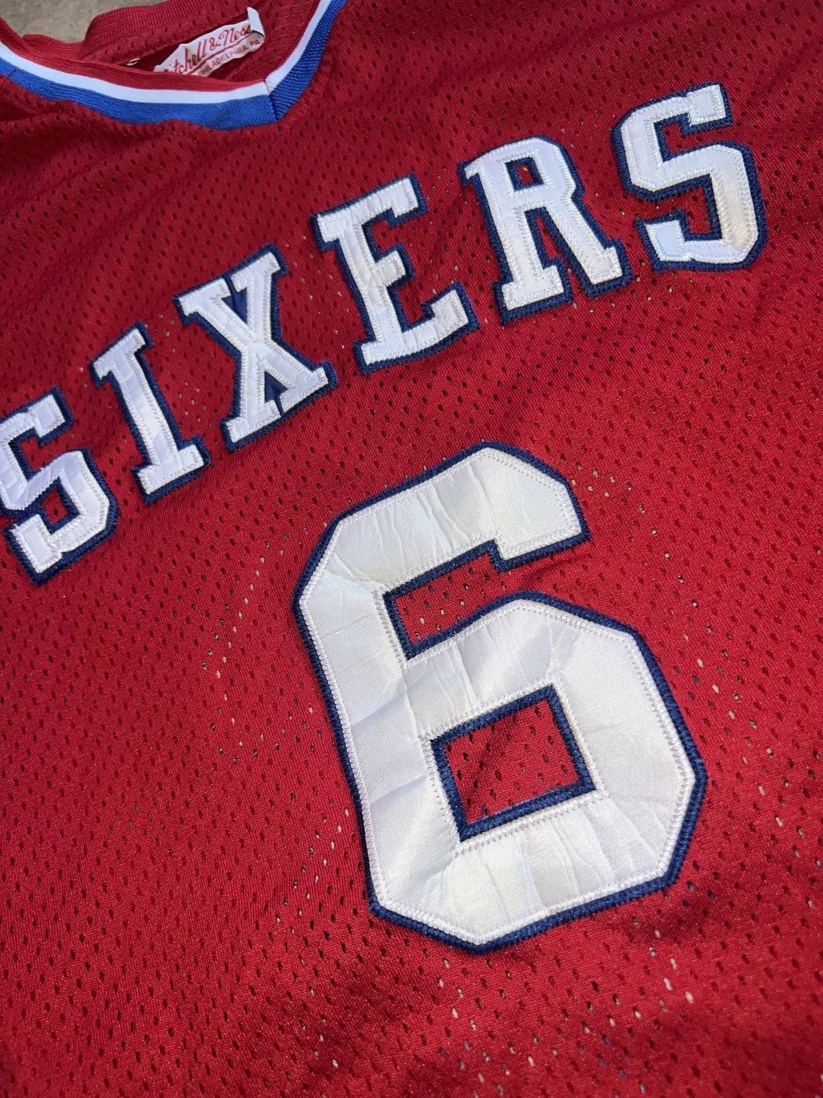 Mitchell & Ness Jerseys Mitchell & Ness × NBA Retro Julius Erving Jersey Red