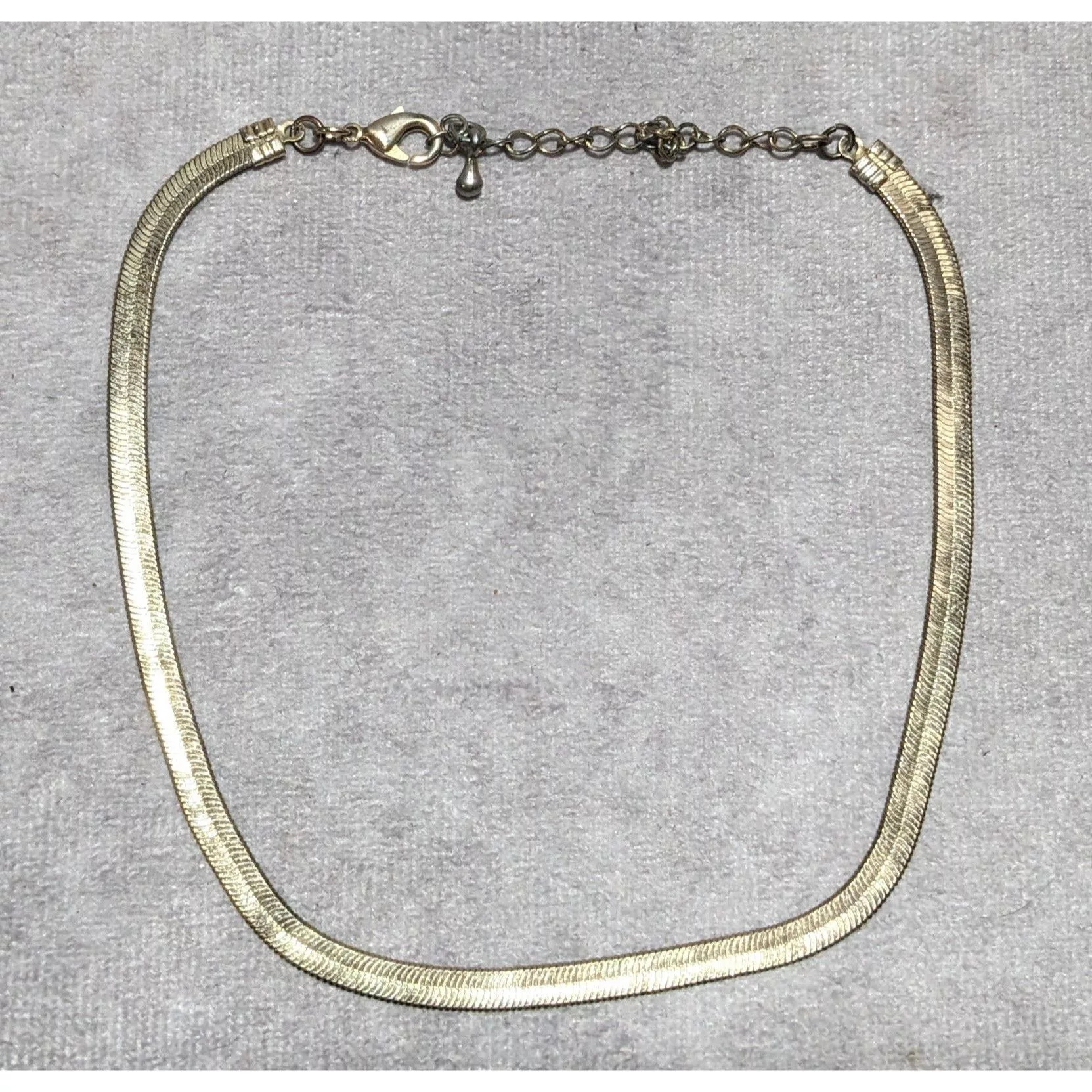 Other Necklaces Other Gold Herringbone Chain Necklace Gorpcore