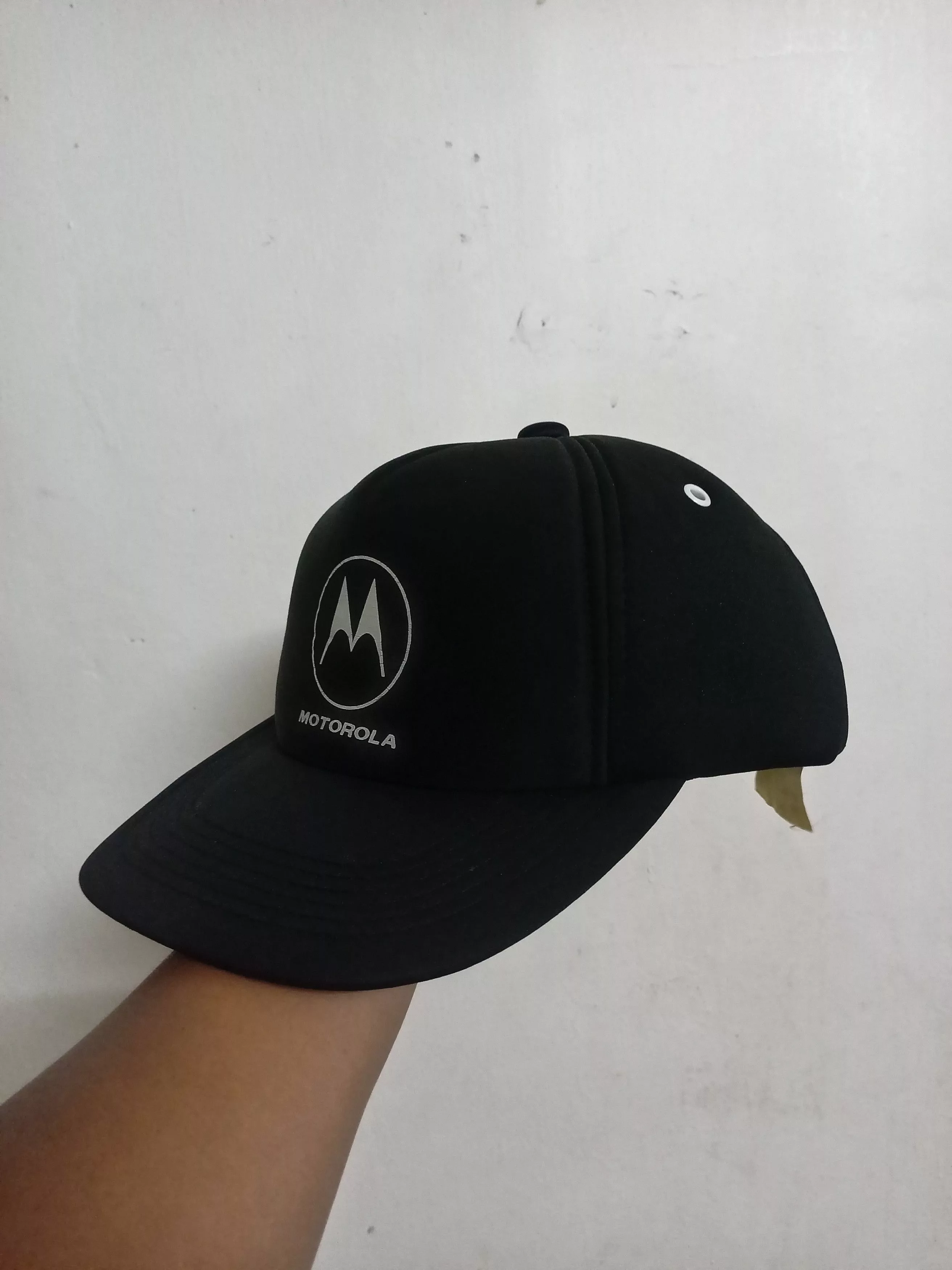 Motorola Hats VINTAGE MOTOROLA HAT Black