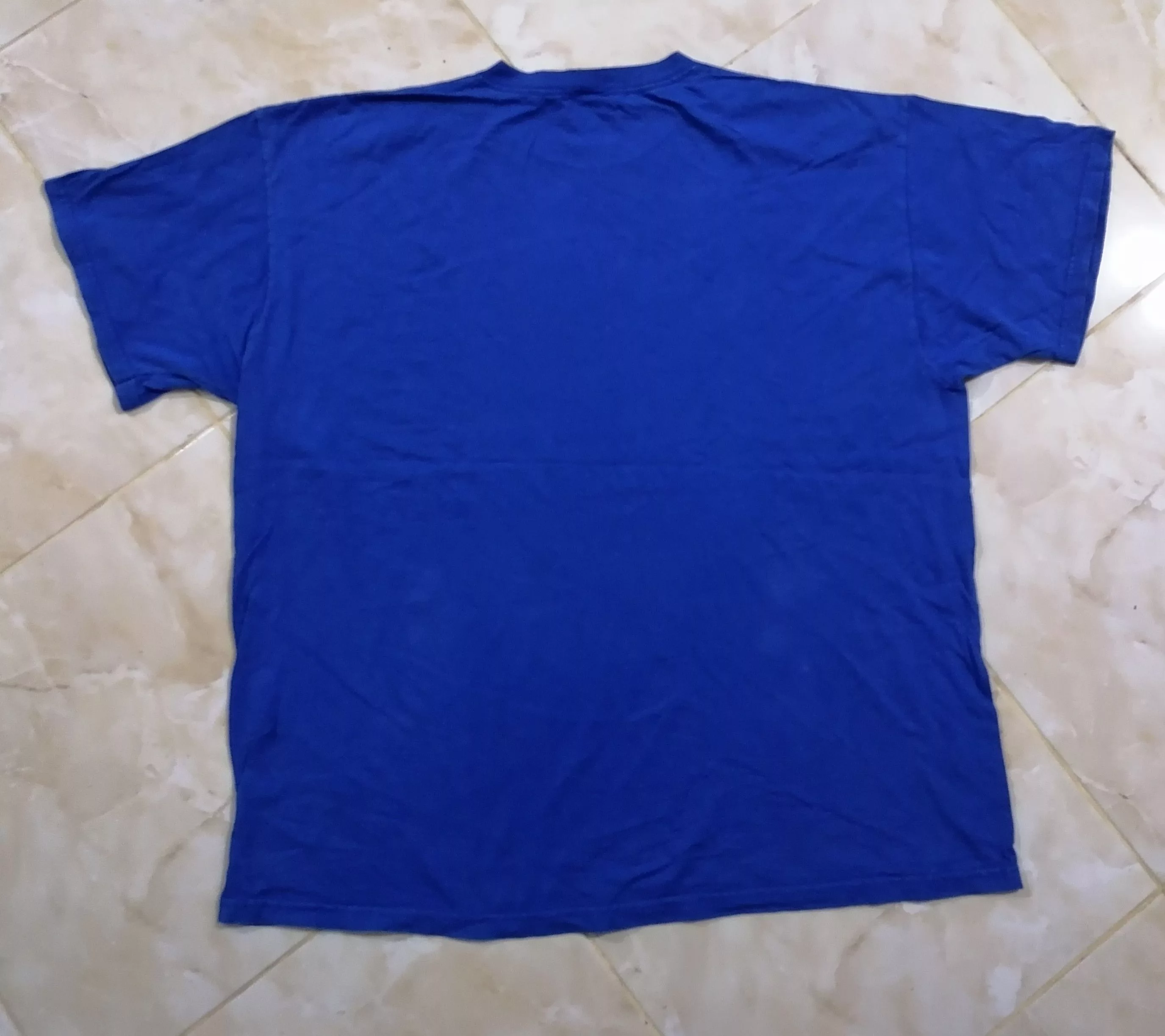 Jerzees Short Sleeve T Shirts Jerzees × Justin Bieber Justin Bieber Parody tee Blue