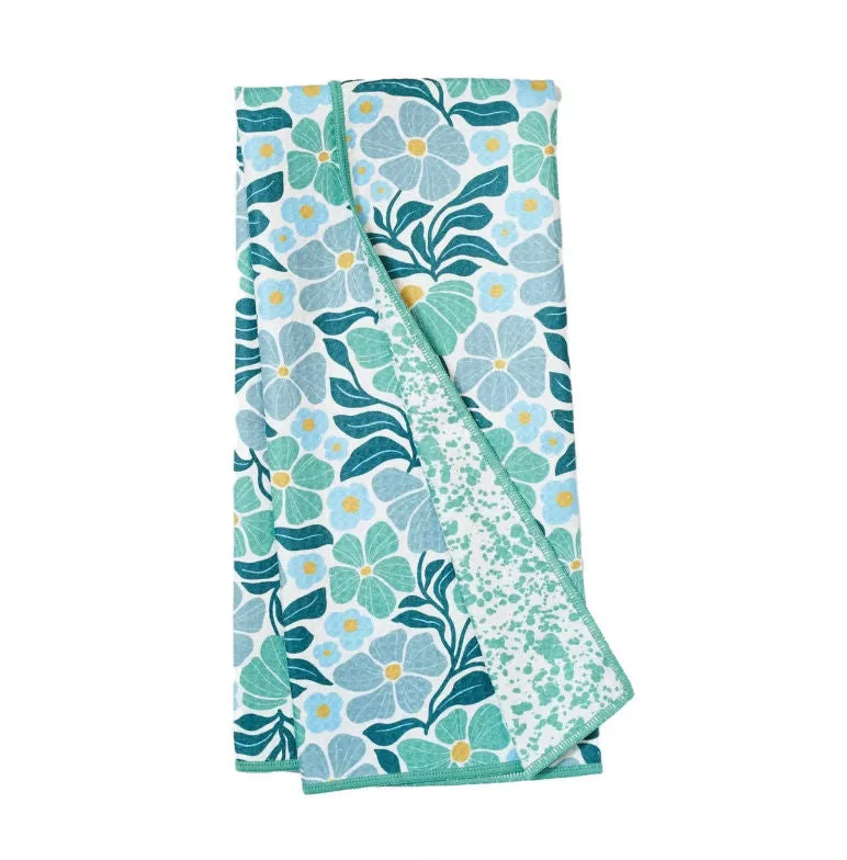 Anywhere Towel REV. Linda Splatter Menthe Green