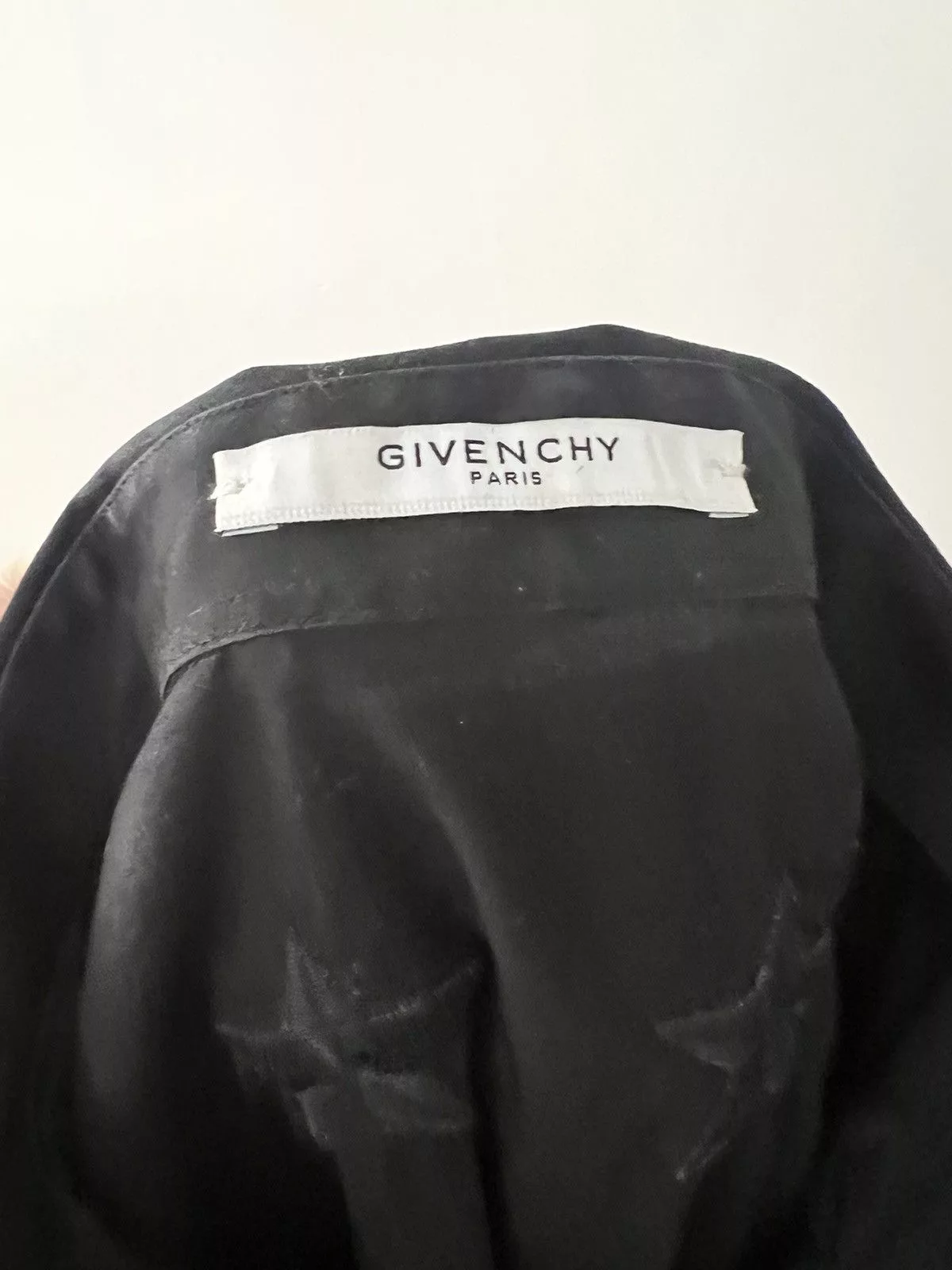Givenchy Shirts Button Ups Givenchy Long Sleeve Star Embroidered Black