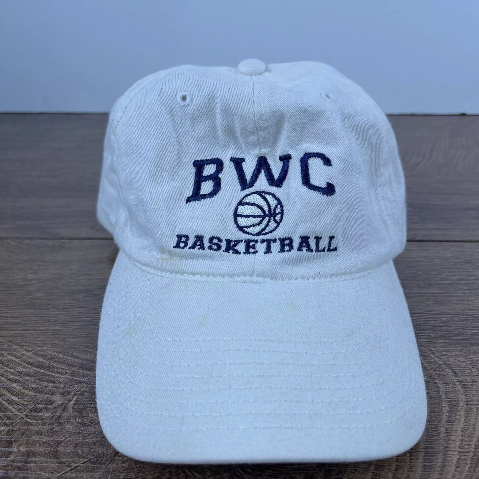 Other Hats Other BWC Basketball Hat Baldwin Wallace White Adjustable Hat Adul