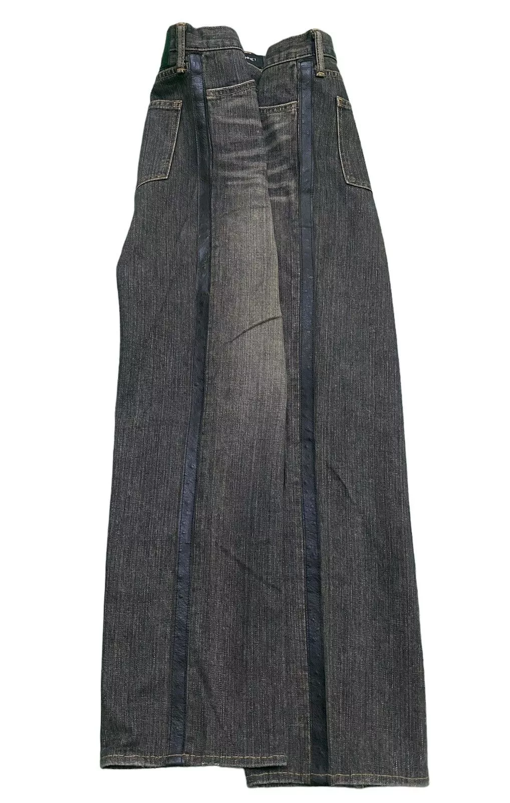 Sophnet. Denim Sophnet. × uniform experiment Sophnet Phase Clawmark Leather Stripe Denim Jeans Gray
