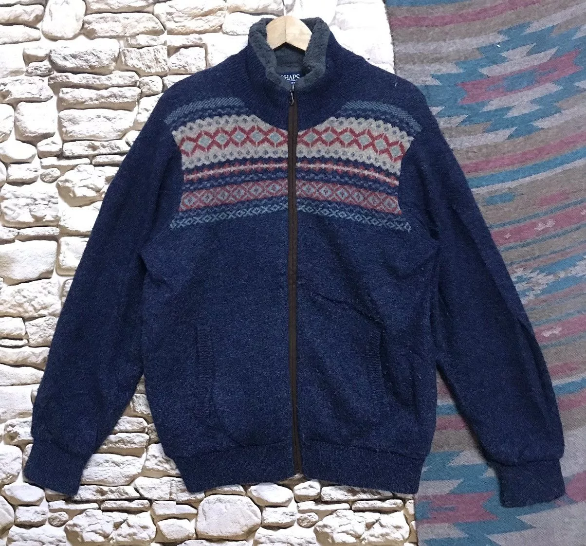 Chaps Light Jackets Chaps Fleece Jacket Blue