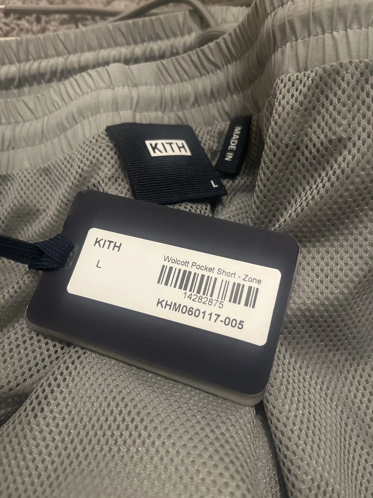 Kith Shorts Kith Wolcott Pocket Shorts Gray