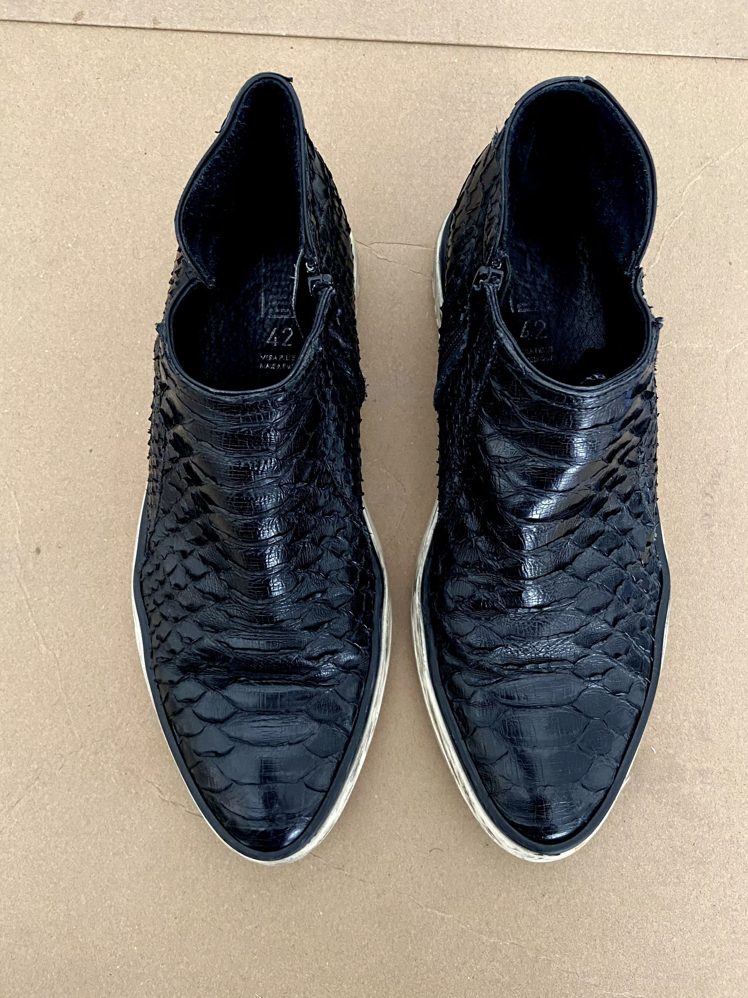 Mexicana Low Top Sneakers Mexicana Sneakers Python Black Multi