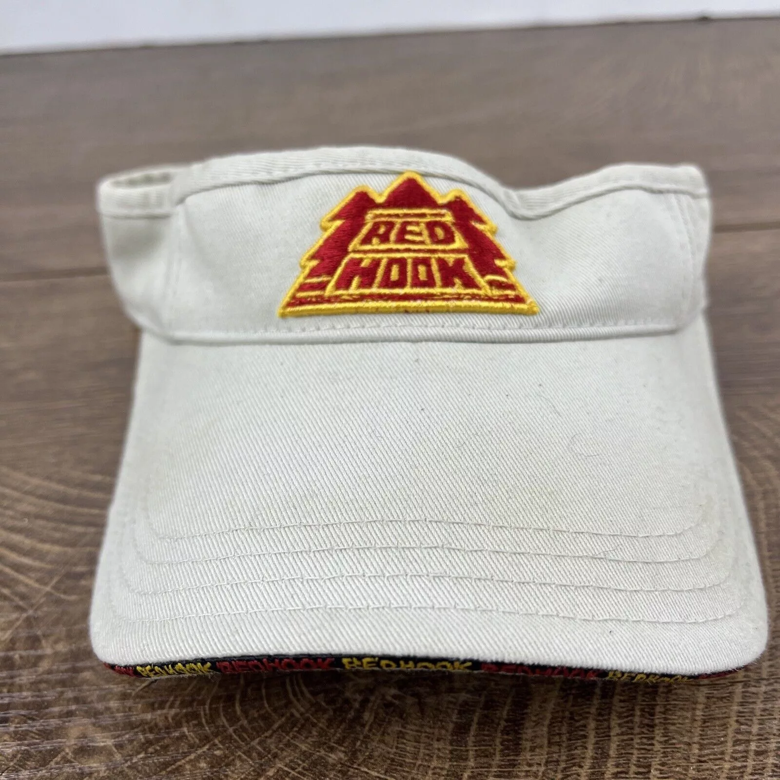 American Needle Hats Red Hook Visor Hat Red Hook American Needle Adjustable Adult Brown