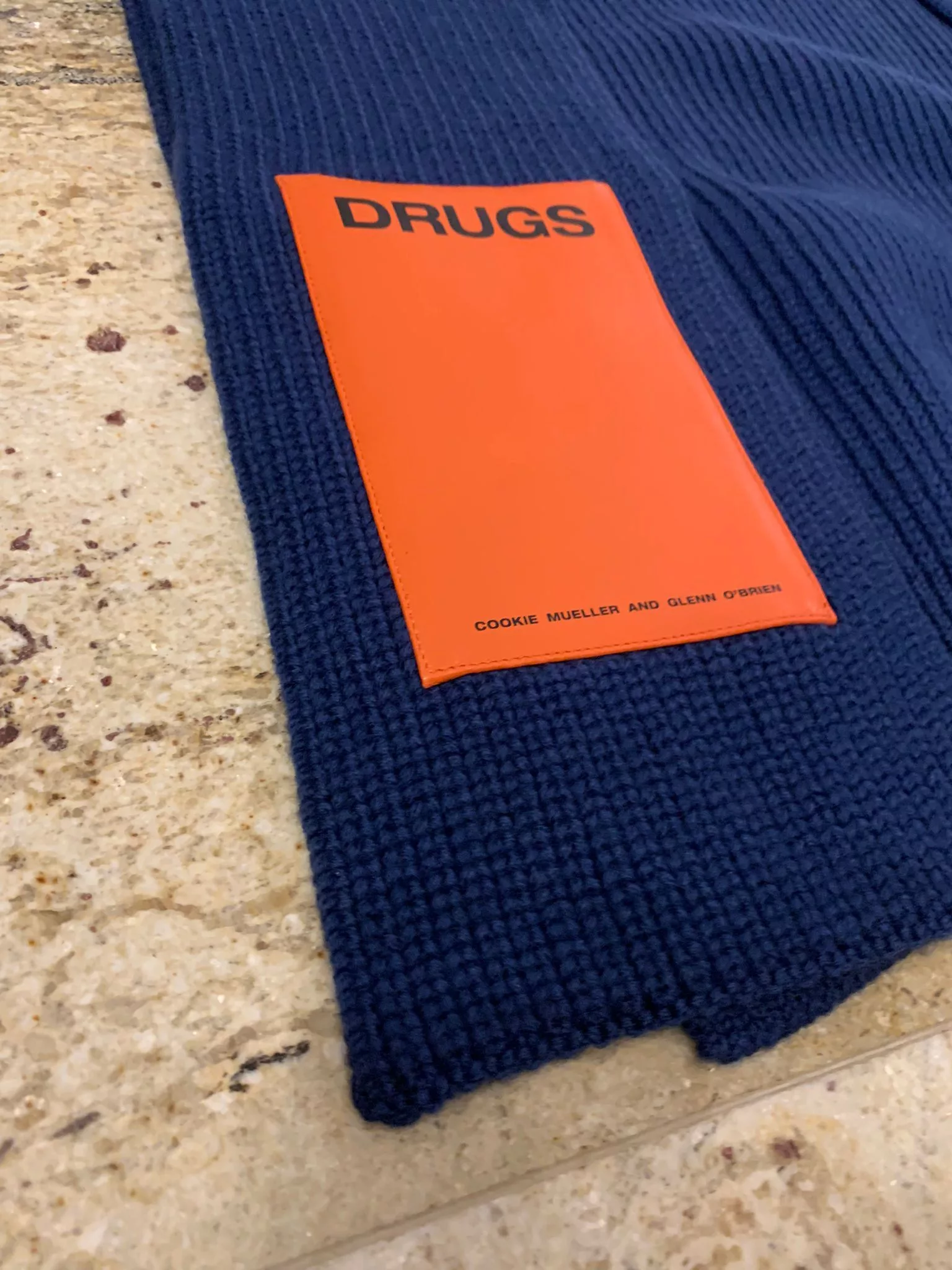 Raf Simons Periodicals Raf Simons TO Turtleneck Single Panel With Patches Blue