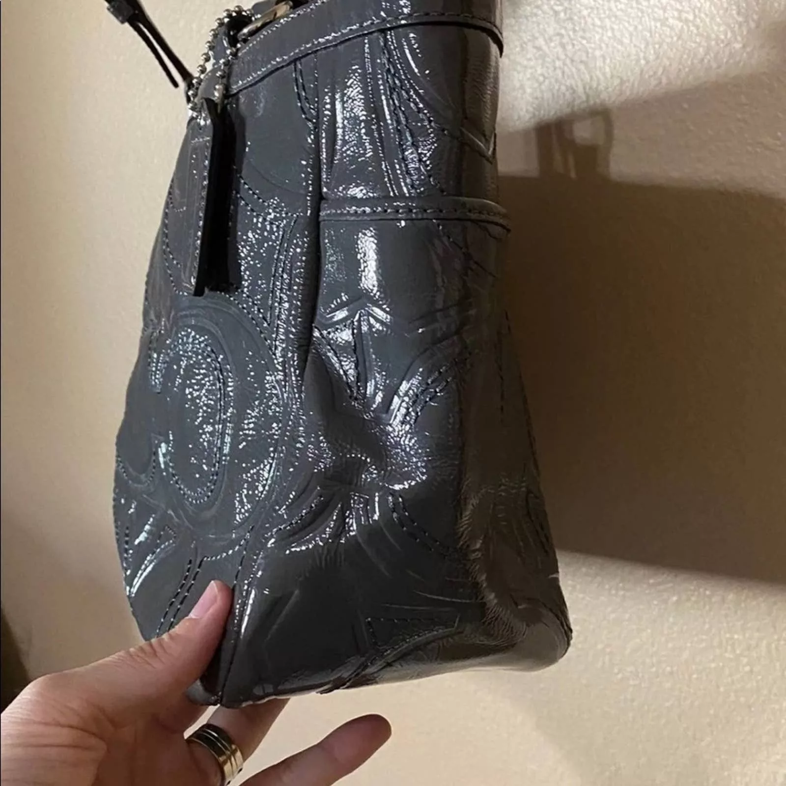 Coach Shoulder Bags Coach purse Gray
