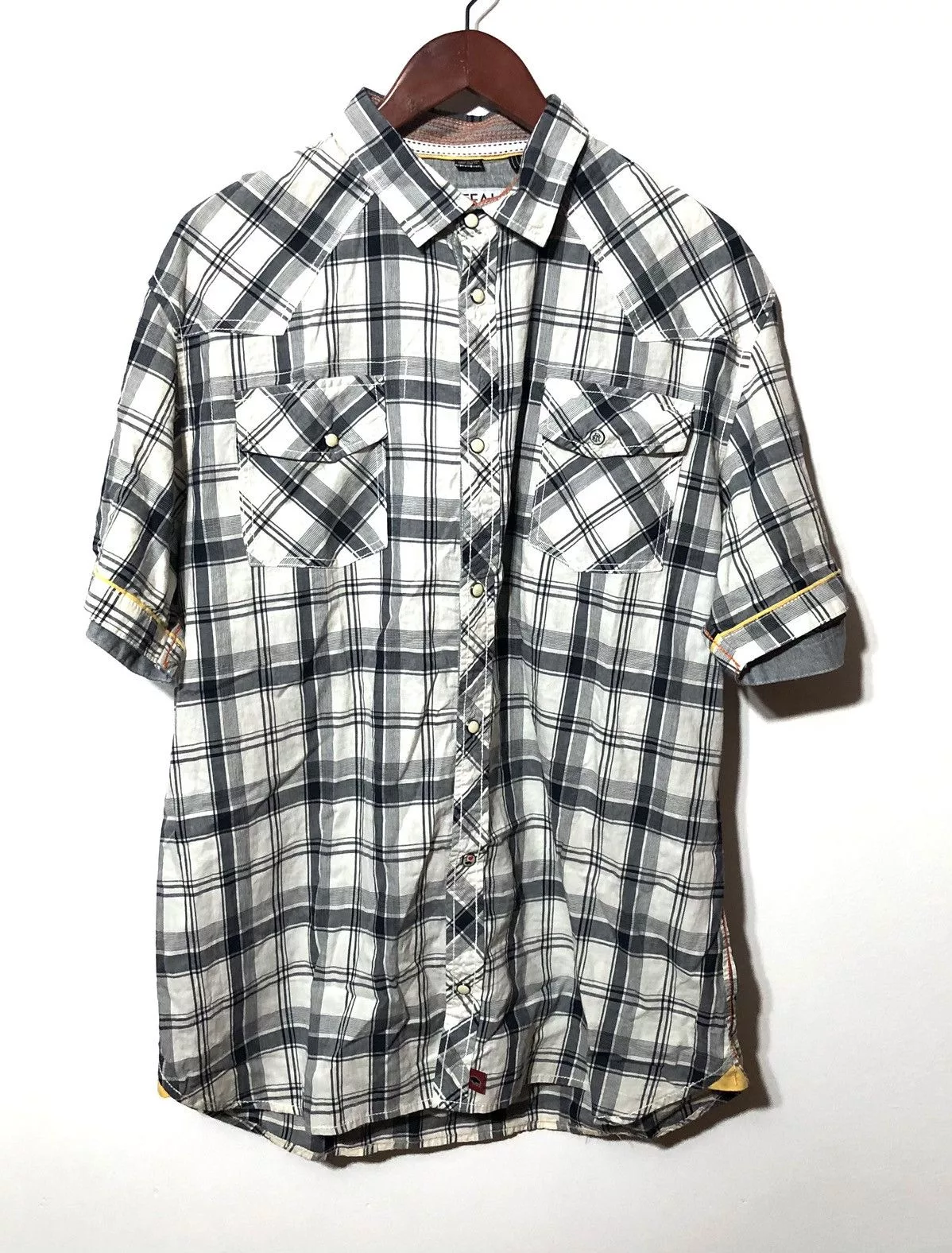 Buffalo David Bitton Shirts Button Ups Buffalo David Bitton western style button shirt premium XXL White Streetwear