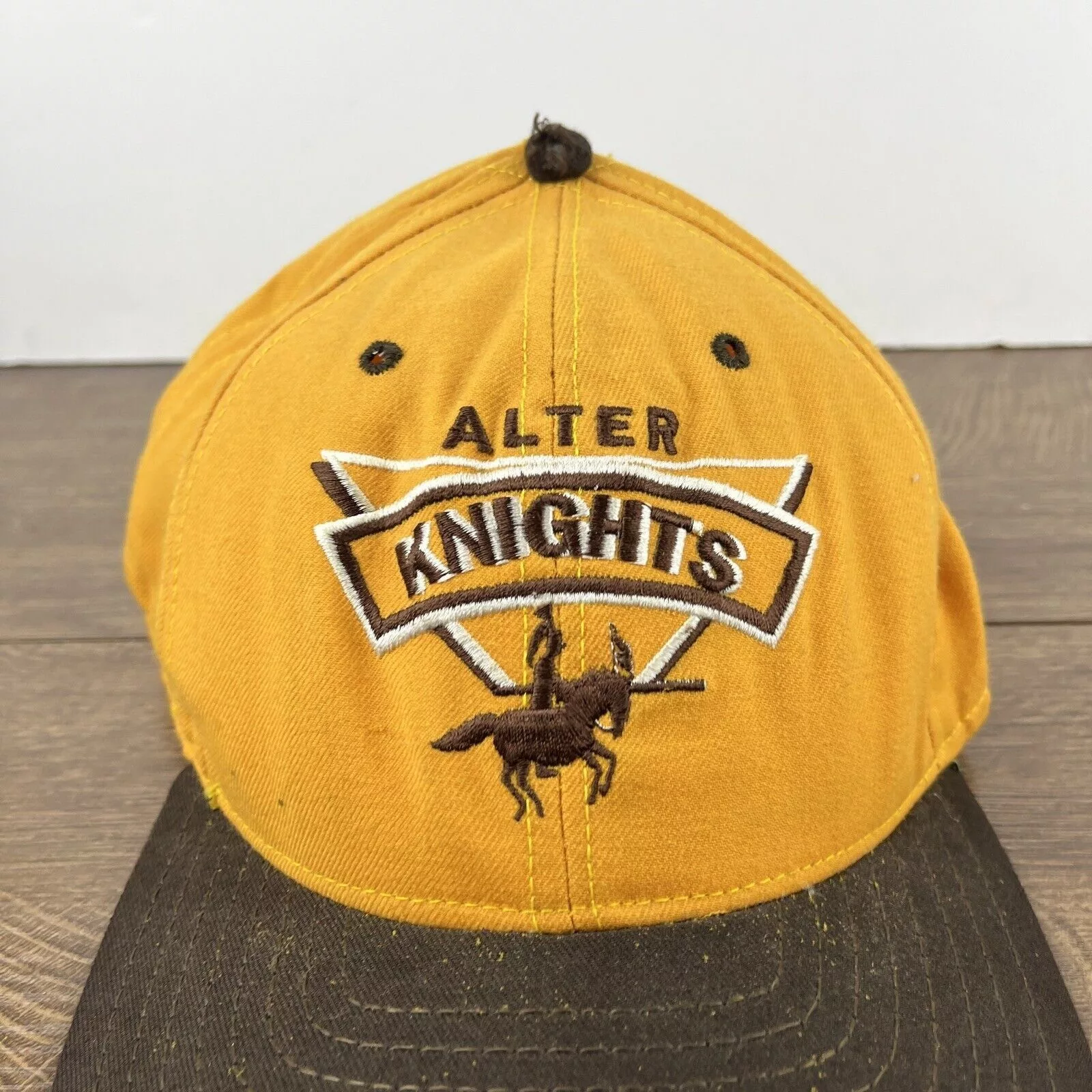 Other Hats Other Alter Knights Hat Alter High School Yellow Hat Adjustable Ad