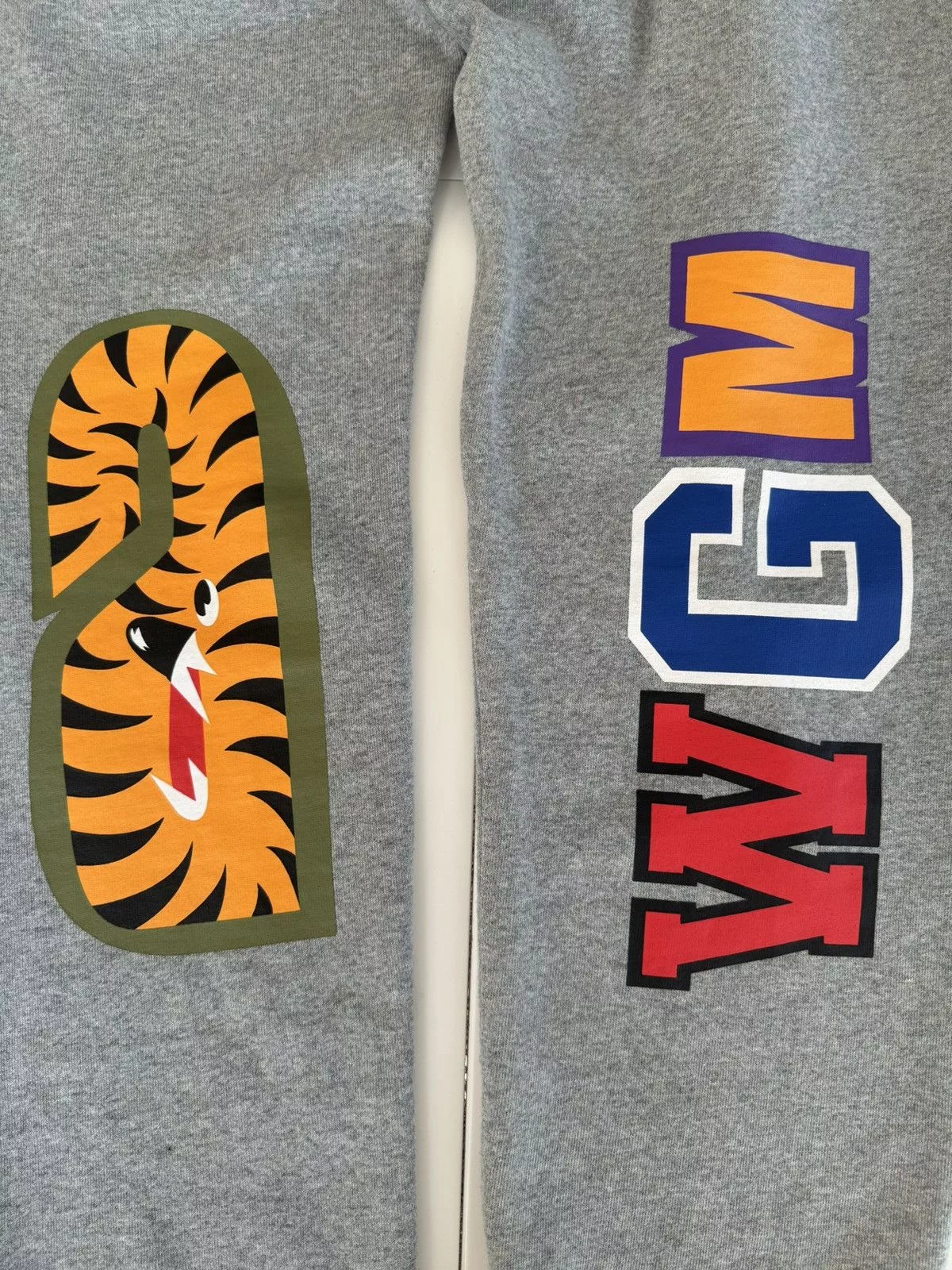 Bape Sweatpants Joggers Bape Sweatpants Gray