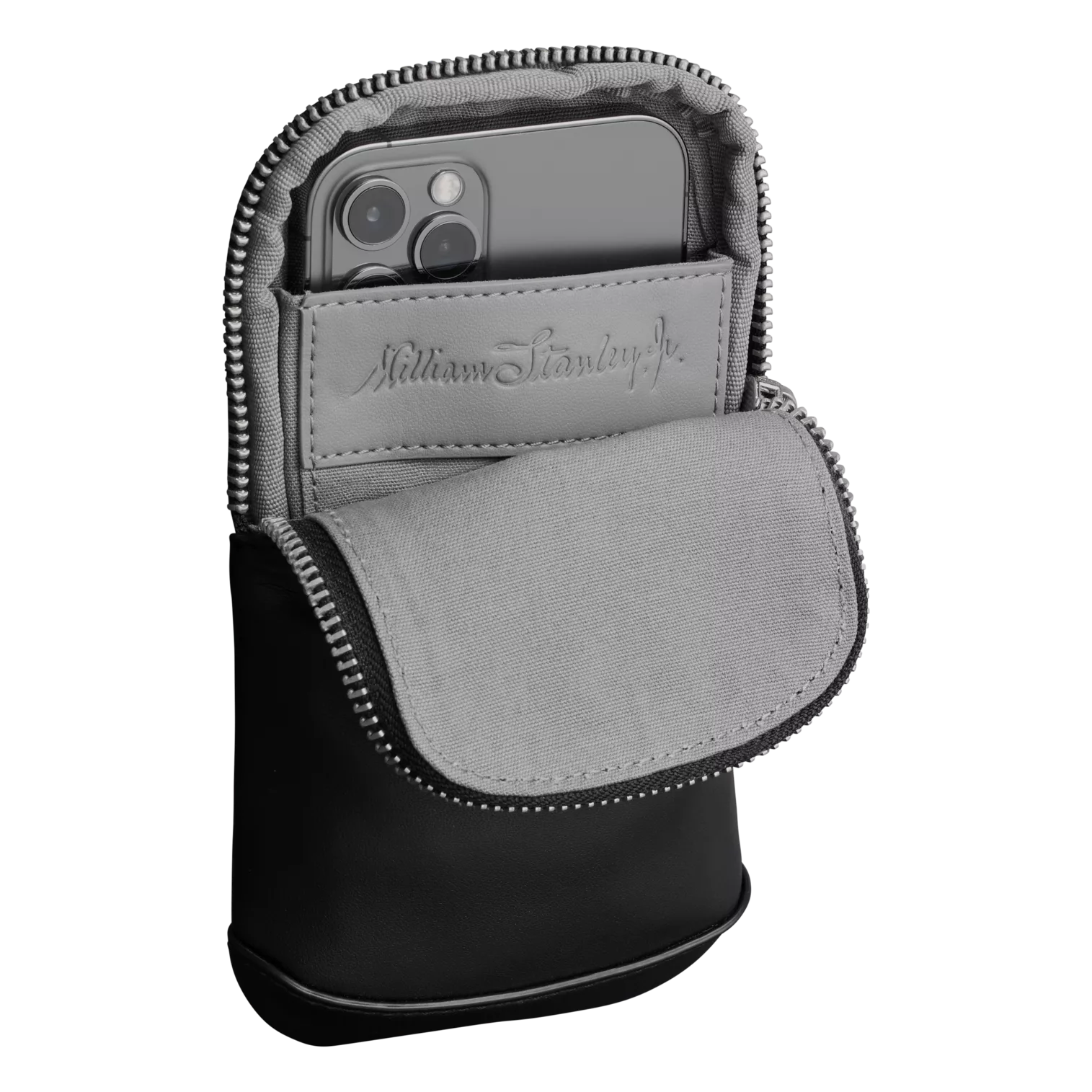 The Stanley Cross Bottle Midi Phone Keys Wallet Case In Black