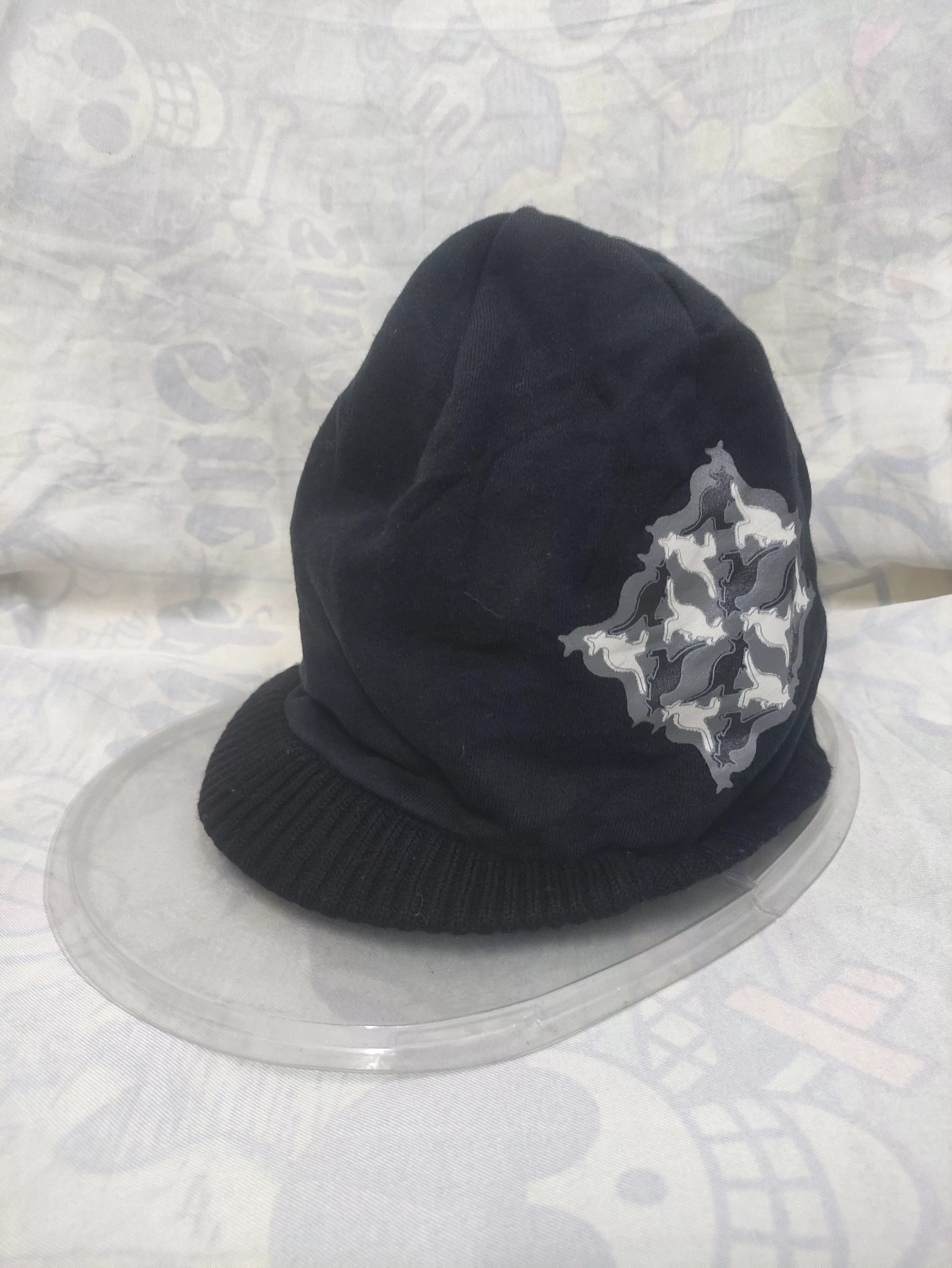 Kangol Hats Kangol × Vintage KANGOL VISOR BEANIE CAP BIG LOGO Multi