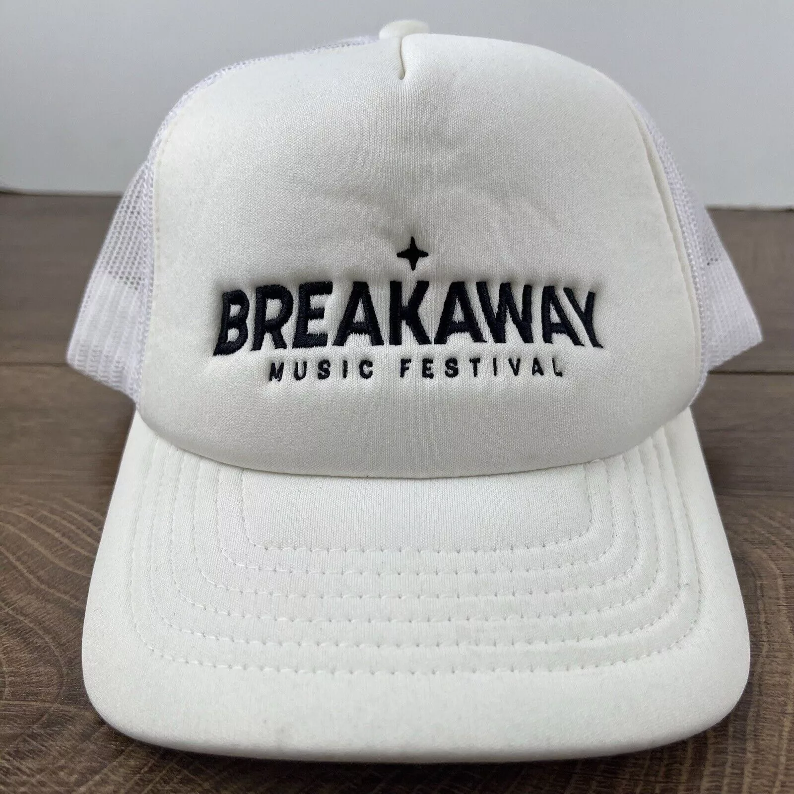 Other Hats Other Breakaway Musical Festival Hat White Cap Hat Adjustable Hat
