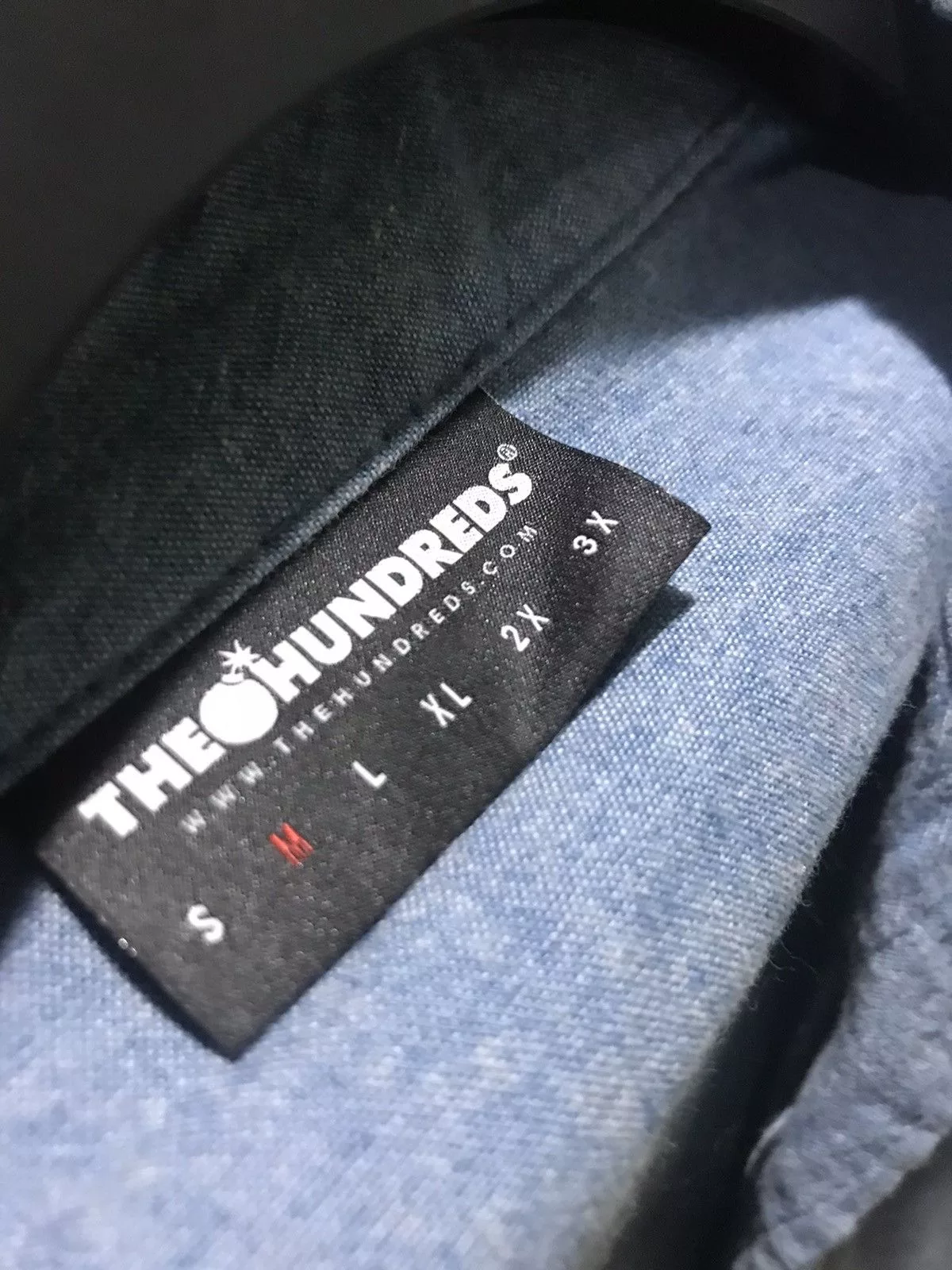 The Hundreds Shirts Button Ups The Hundreds Adam bomb button down Blue