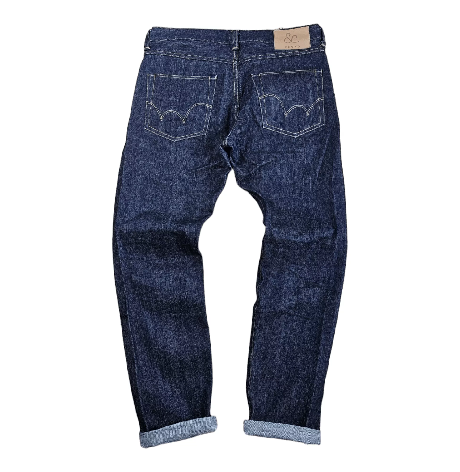Edwin Denim Edwin × Japanese Brand EDWIN Selvedge Denim Jeans Pants ED-55 PEGGS SON 32X32 Blue Vintage