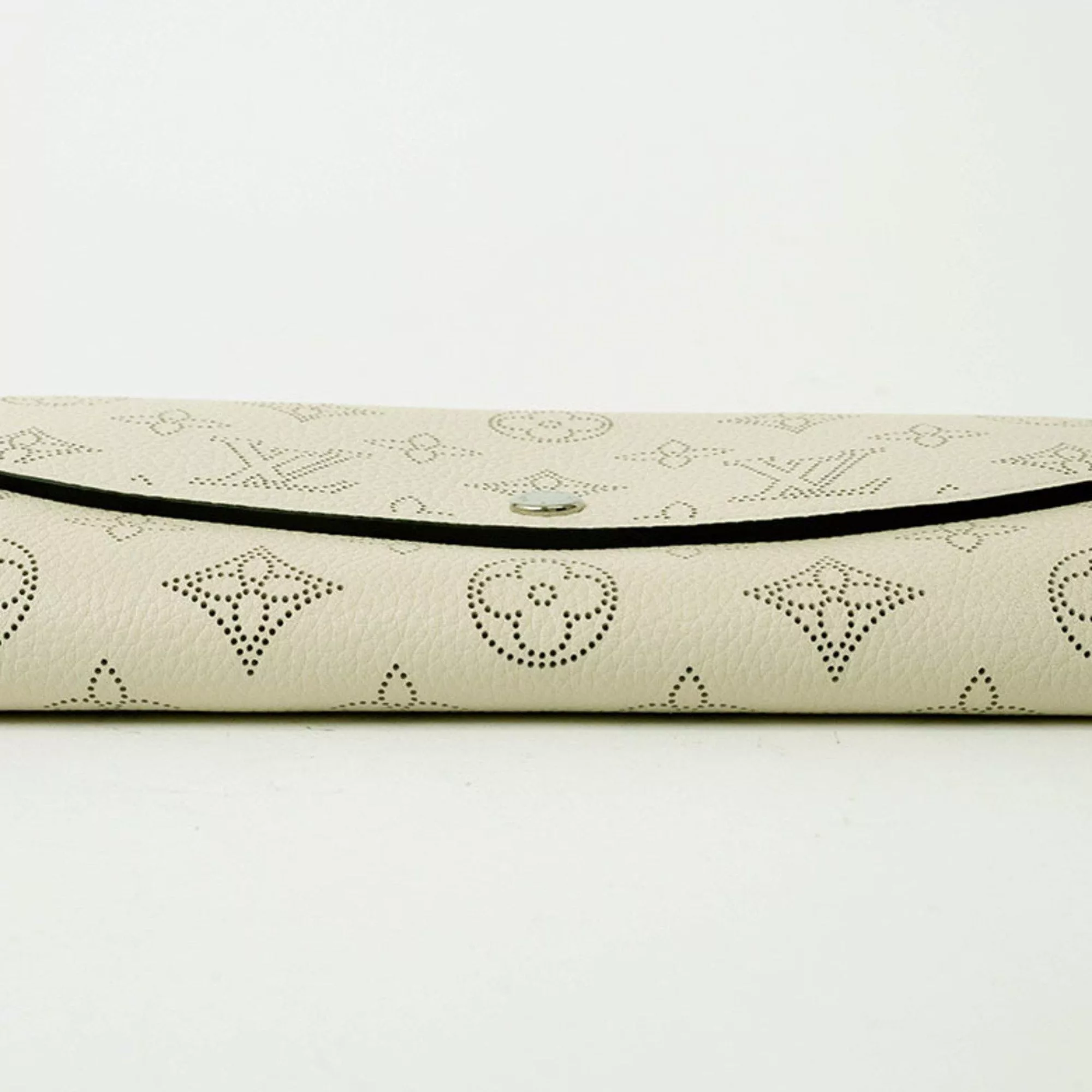 Louis Vuitton Wallets Louis Vuitton Portefeuille Iris Bi-fold Long Wallet Ivory Cream M60177 Women's LOUIS VUITTON Beige