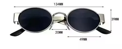 Electric Visual Sunglasses Electric Visual Vintage round frame sunglasses Black