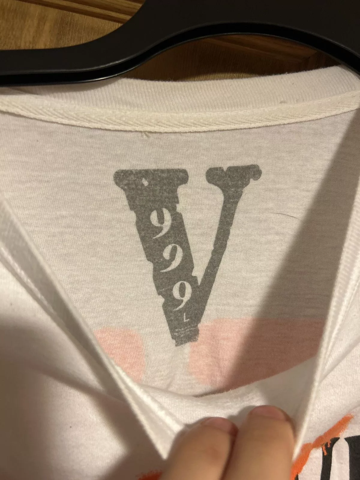 Vlone Short Sleeve T Shirts Juice WRLD Vlone Colab White