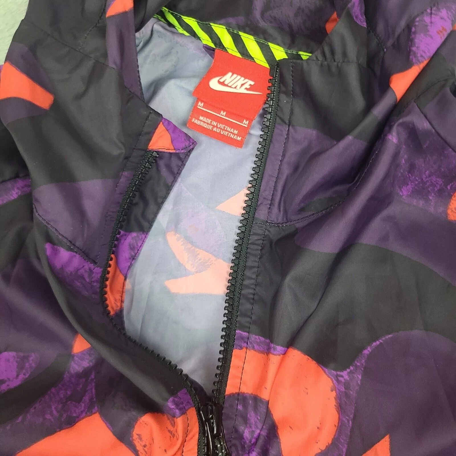 Nike Light Jackets Nike Windrunner Windbreaker Zip Jacket Vintage Men's Medium Black