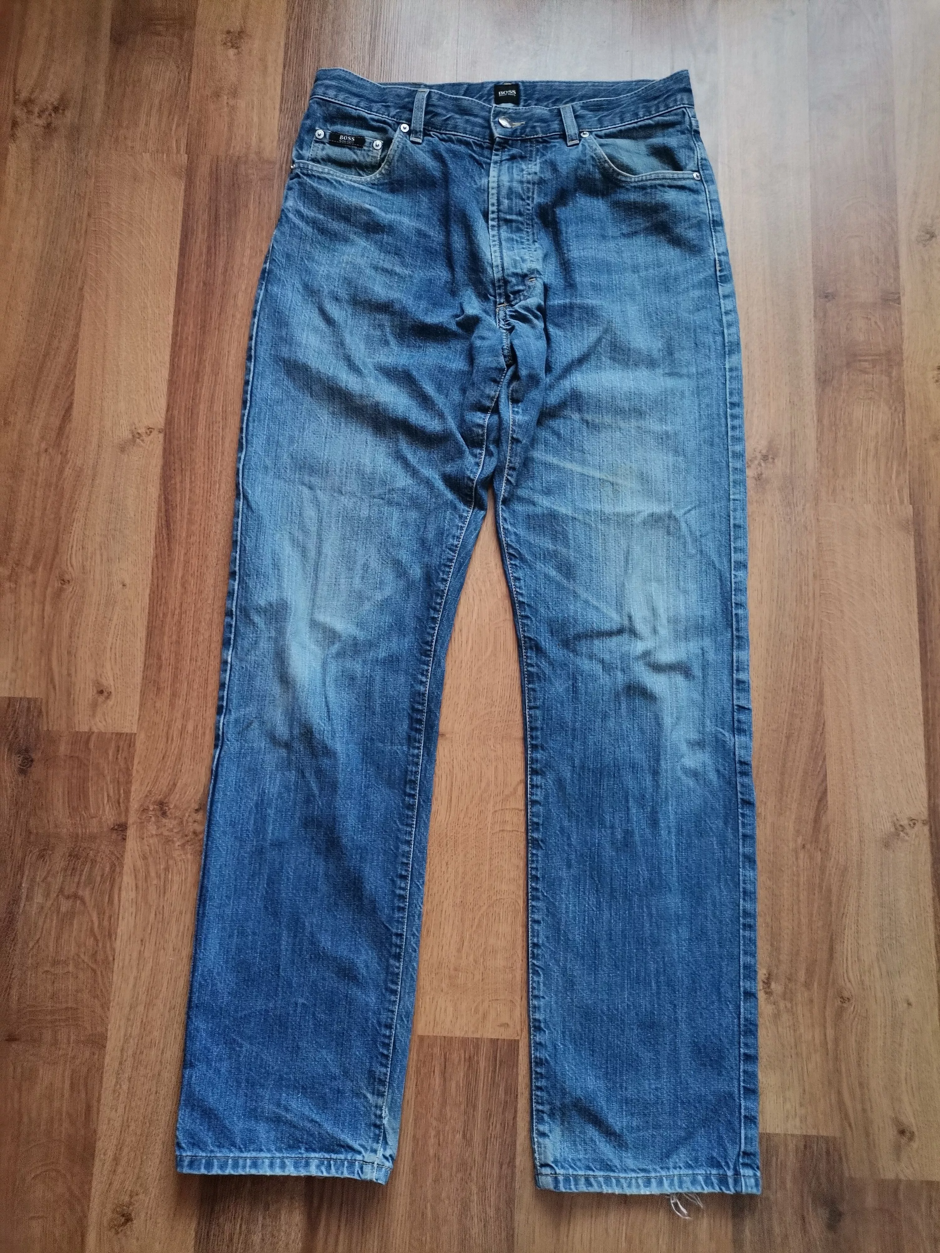 Hugo Boss Denim Hugo Boss × Vintage Hugo Boss Distressed Montana Jeans Blue Streetwear