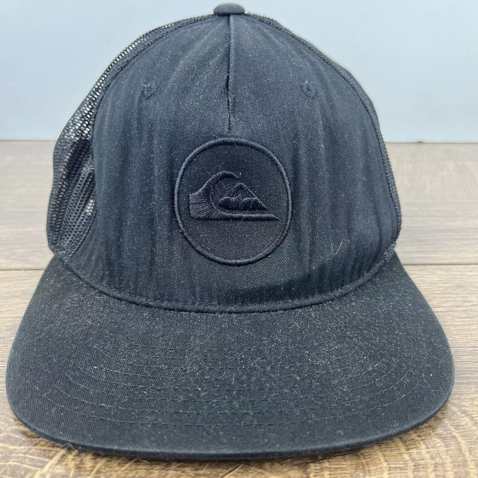 Other Hats Other Quicksilver Hat Quick Silver Snapback Hat Black Hat Adjustab