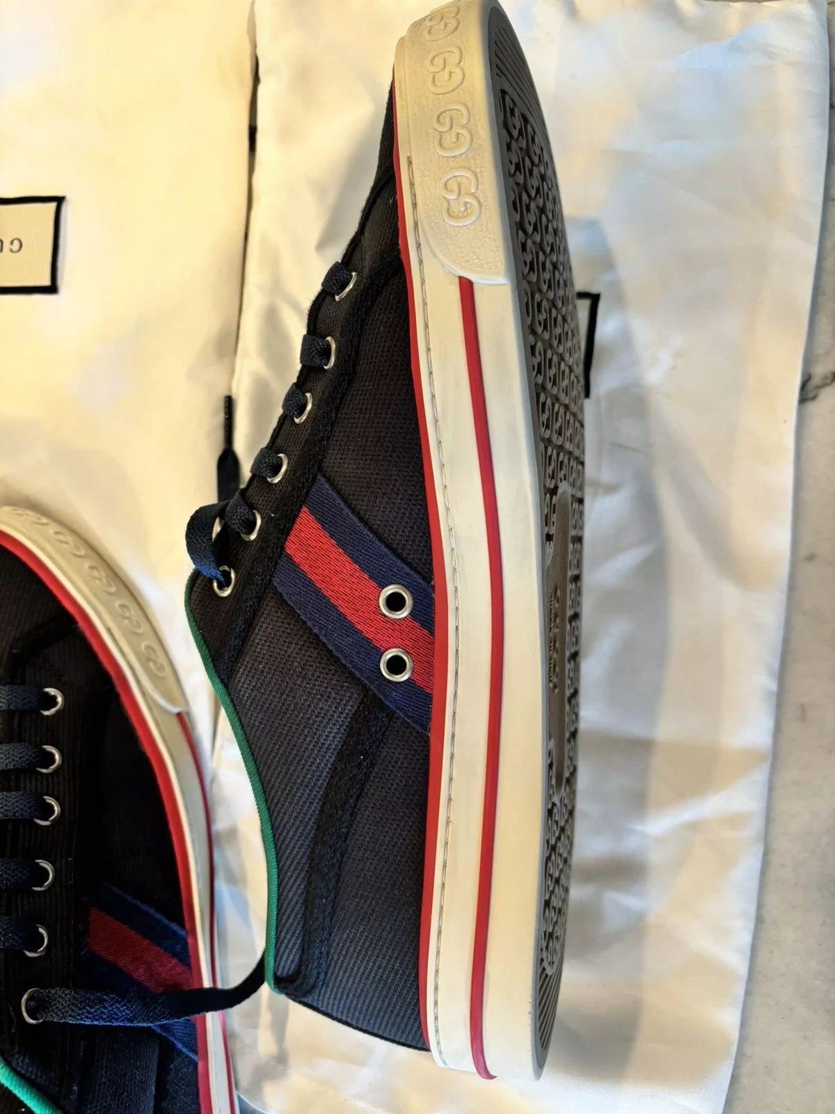 Gucci Low Top Sneakers Gucci Sneakers Blue