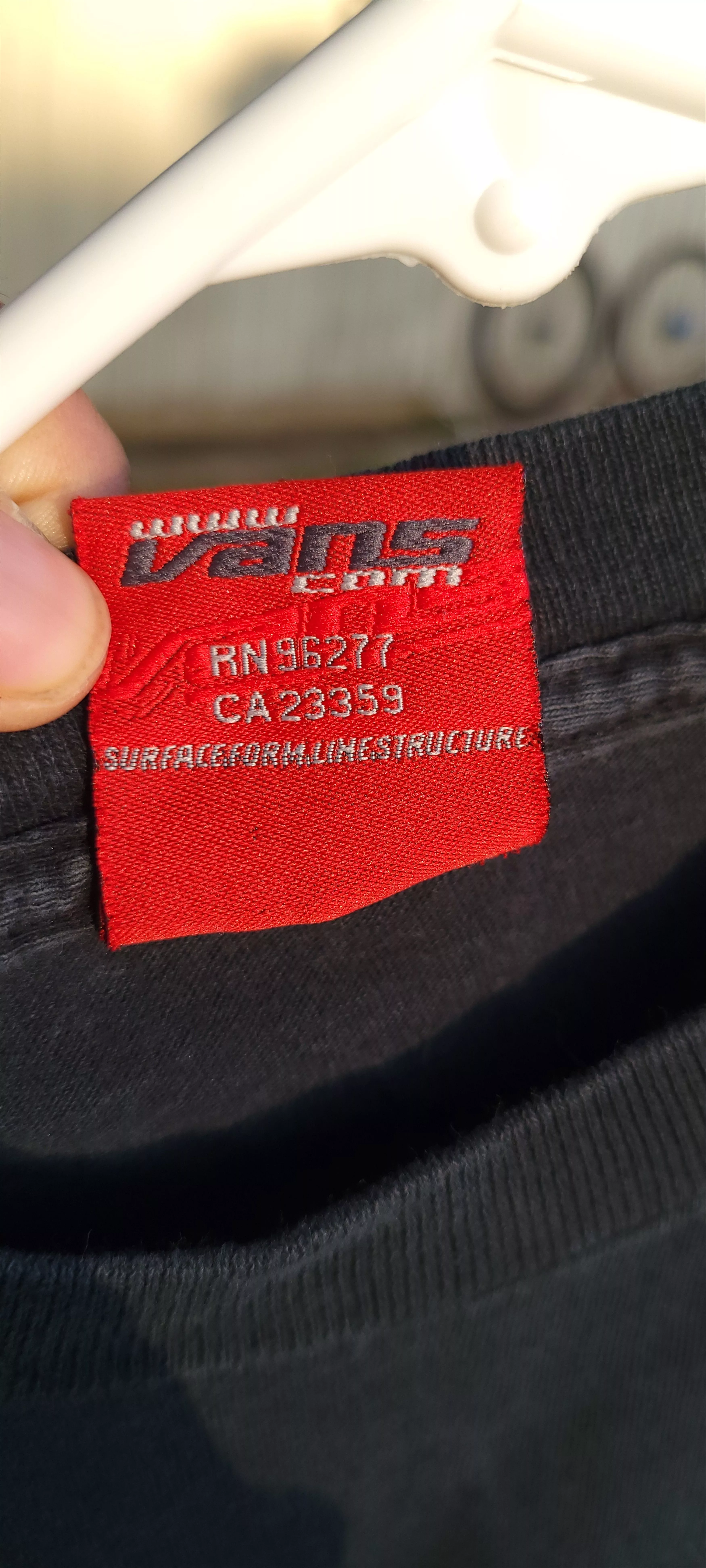 Vans Short Sleeve T Shirts 90s Vans tee Black