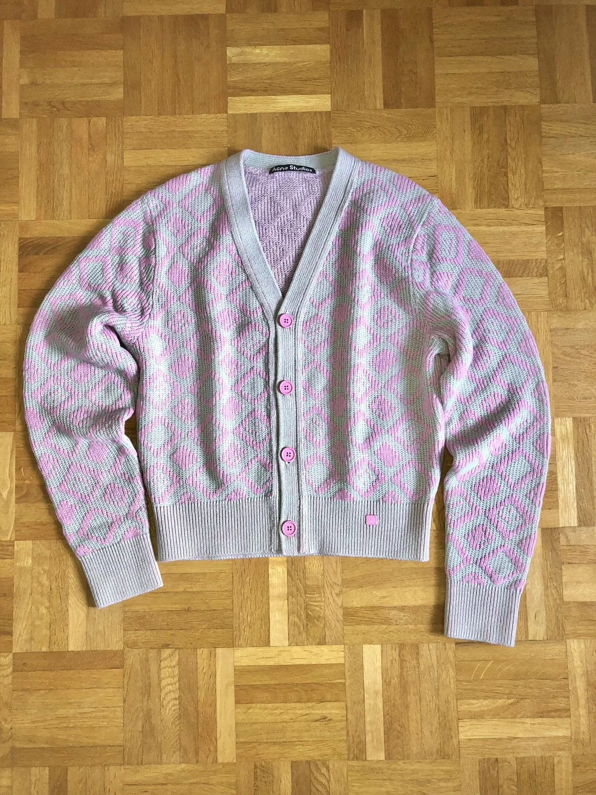 Acne Studios Sweaters Knitwear Acne Studios Pink/Blue Cardigan