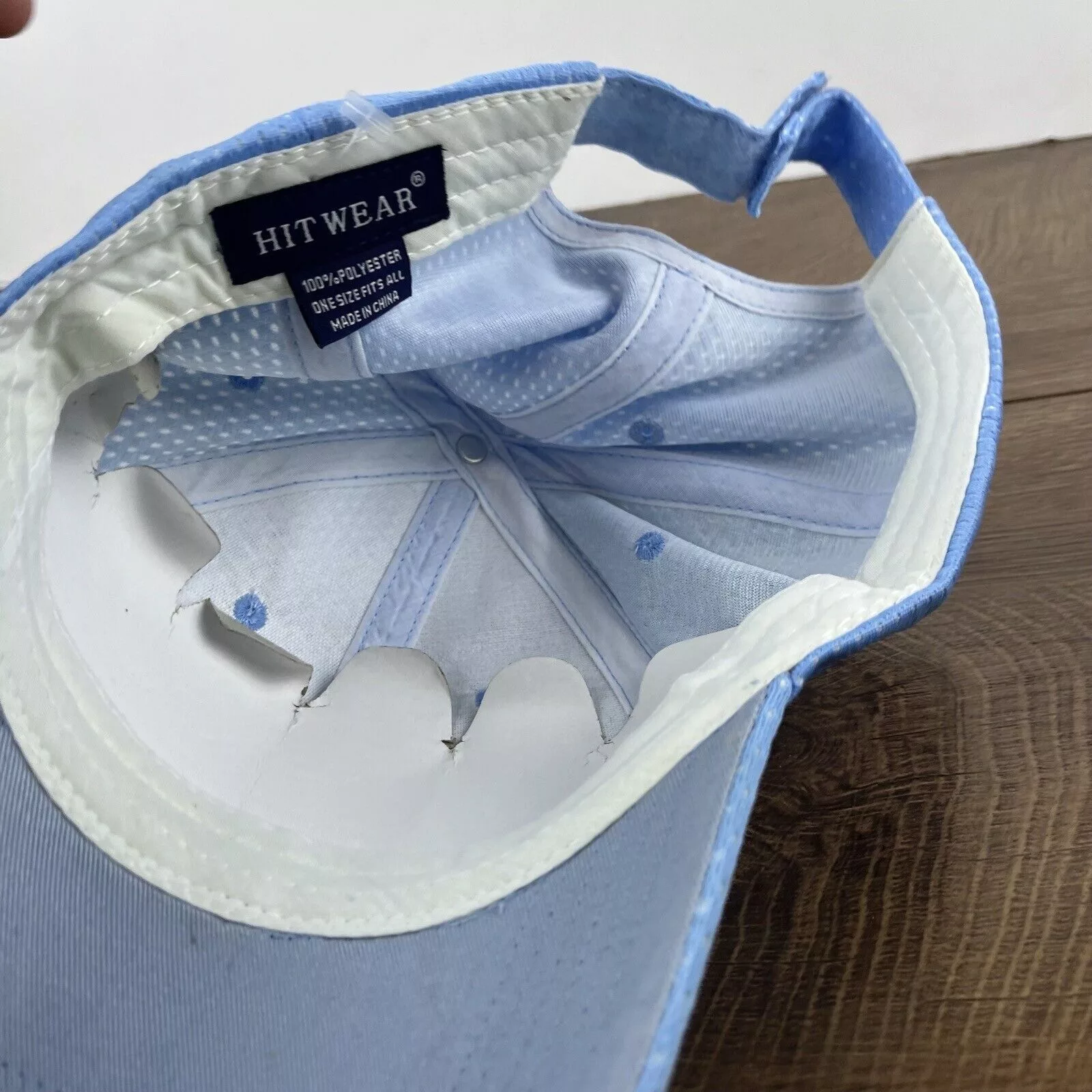 Other Hats Other Light Blue Running Hat Blue Baseball Hat Blue Adjustable Hat
