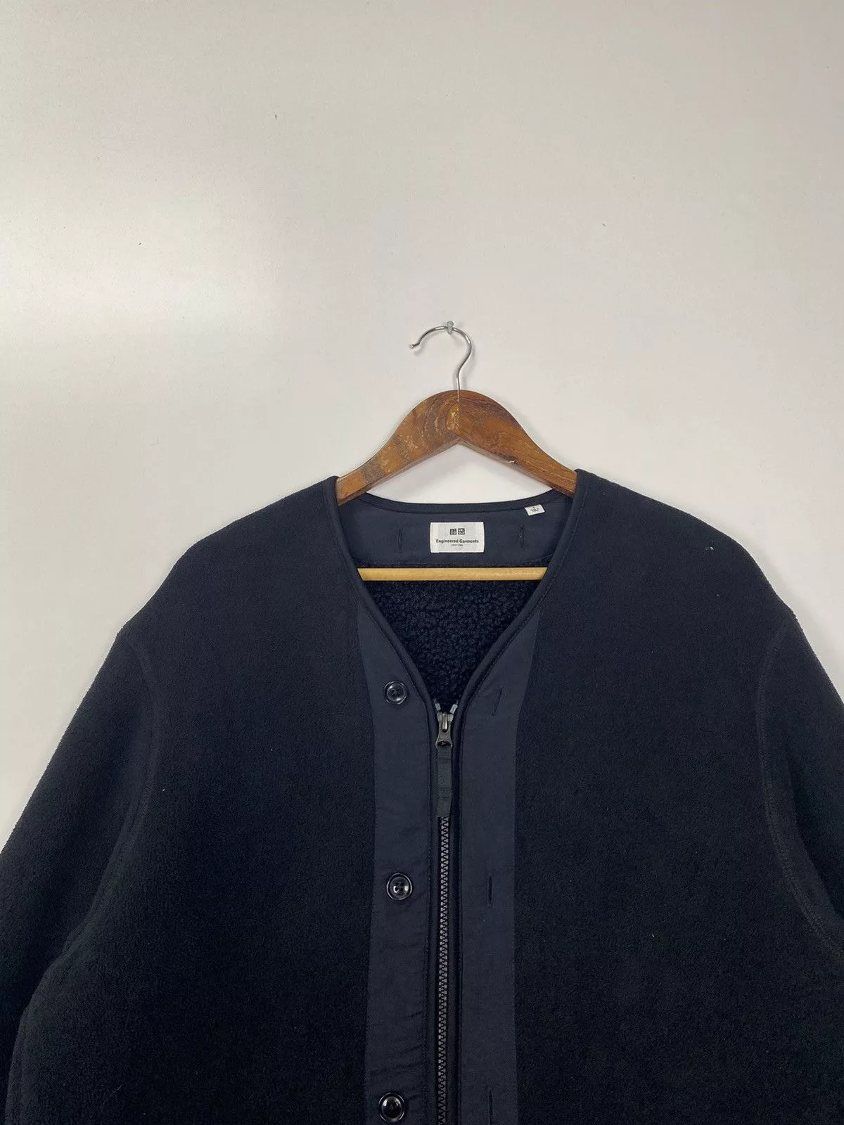 Engineered Garments Light Jackets Engineered Garments × Uniqlo Uniqlo Engineered Garments Zipper Jacket Black