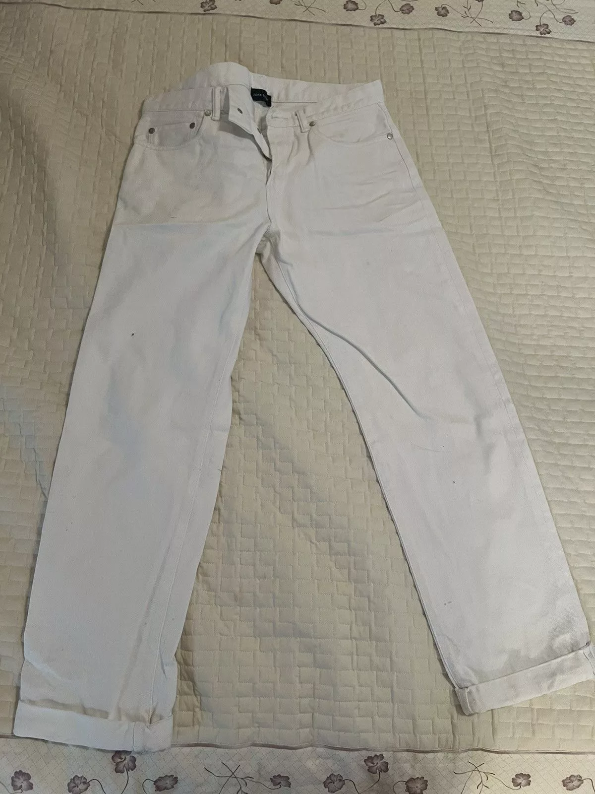 John Elliott Denim John Elliott Daze 2 Mica Jeans Sz 32 White