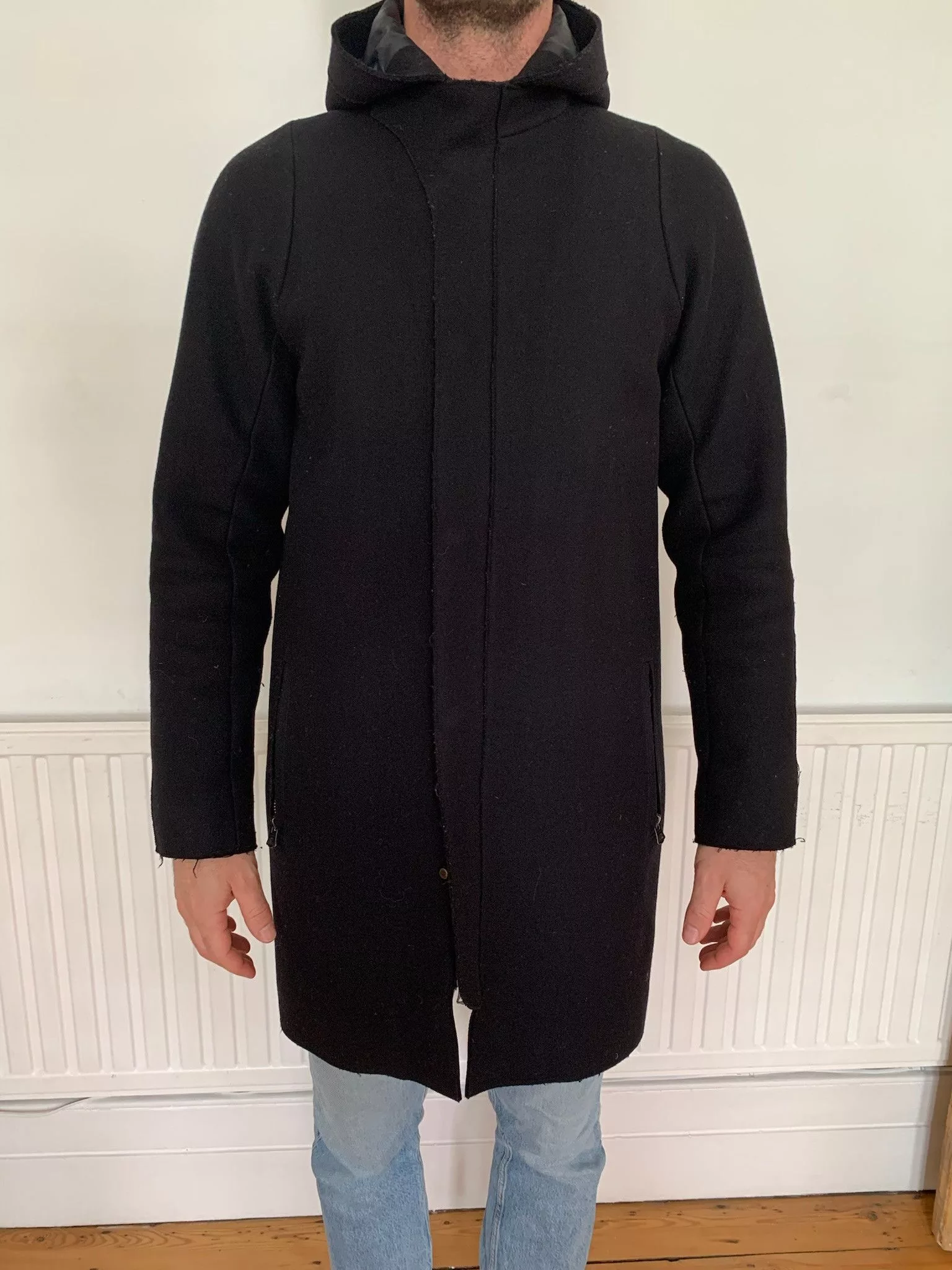 Acne Studios Heavy Coats Acne Studios Milton Jacket Black 48