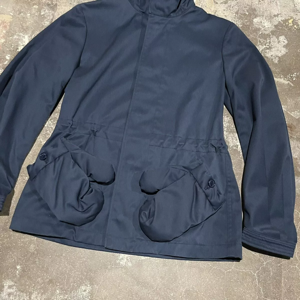 Ne-Net Parkas Ne-Net mitten pocket parka Blue