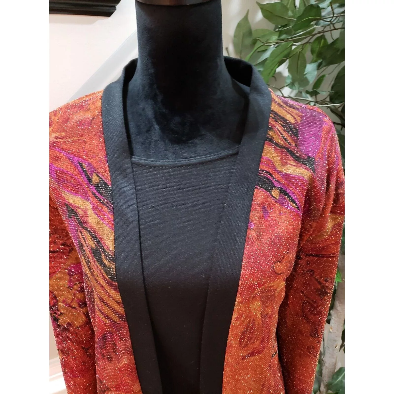 Other Blouses Other ST. Anthony Polyester Round Neck Long Sleeve Top Blouse 20W Multi