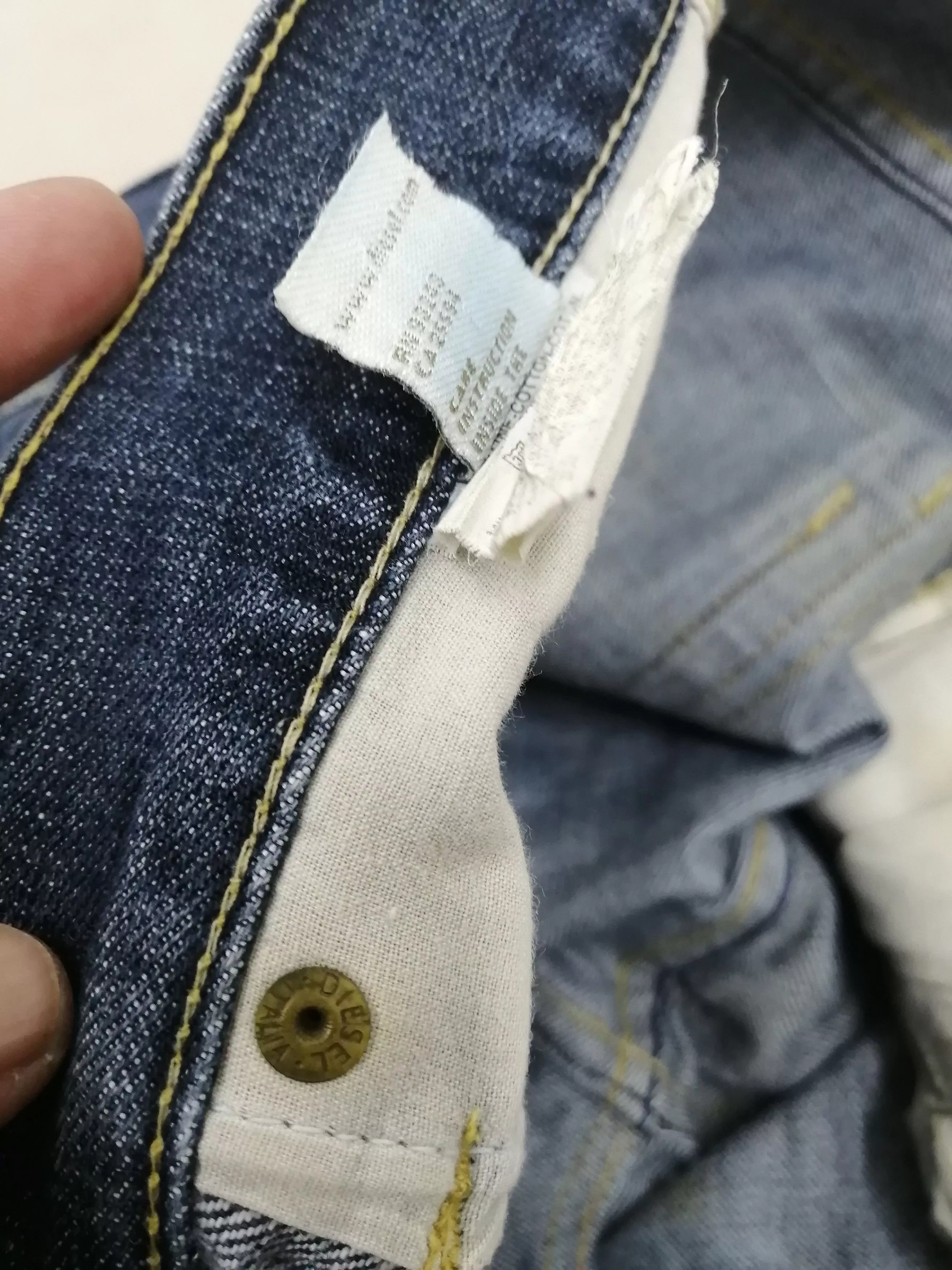 Diesel Denim Diesel Straight Cut Jeans Multi Vintage