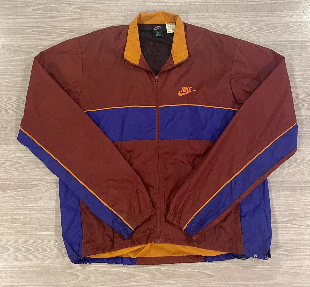 Nike ACG Light Jackets Nike ACG × Vintage Vintage 90s Nike ACG Windbreaker Jacket Men’s Size Large Multi