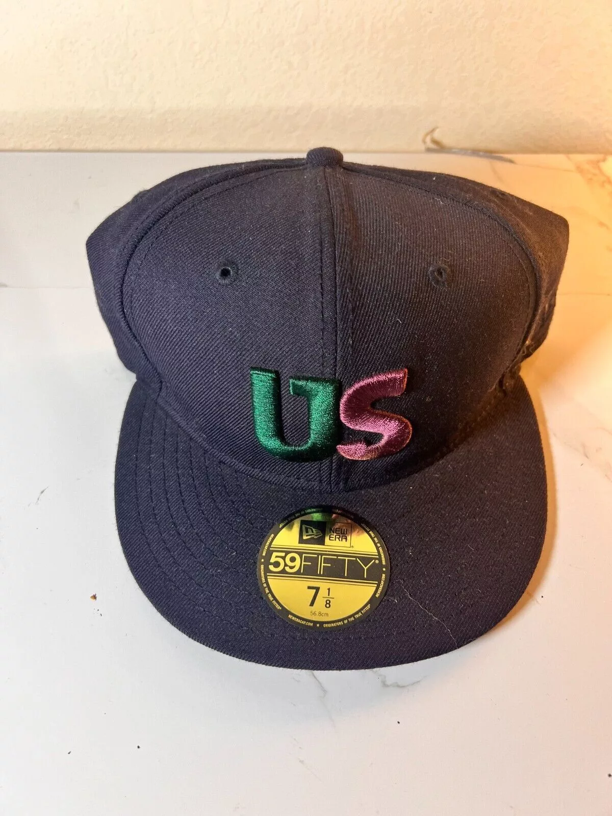 Kith Hats Kith "Us" Hat Navy OS 7 1/8 Blue