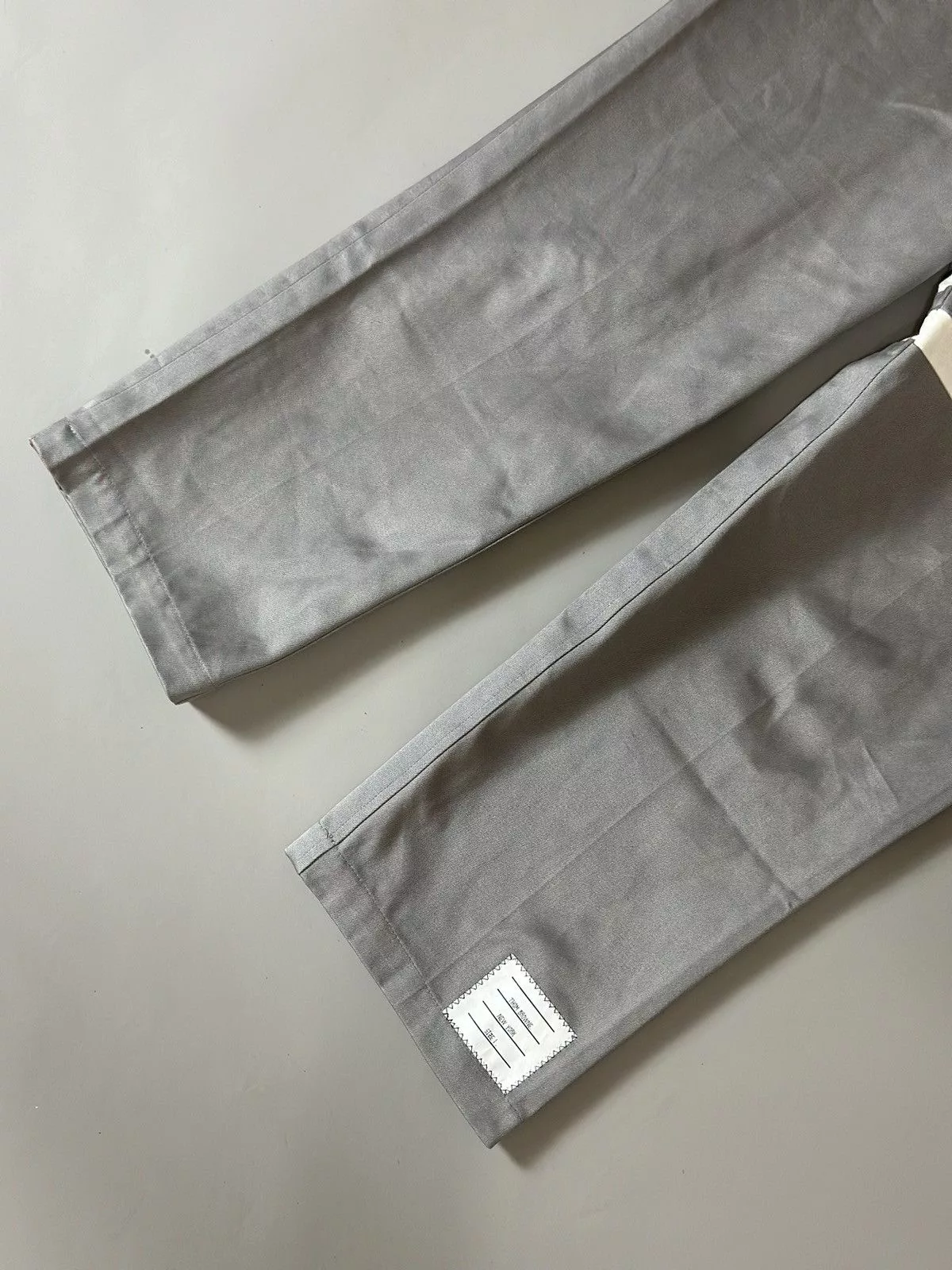 Thom Browne Casual Pants Thom browne 4-bar Silver gray Pants