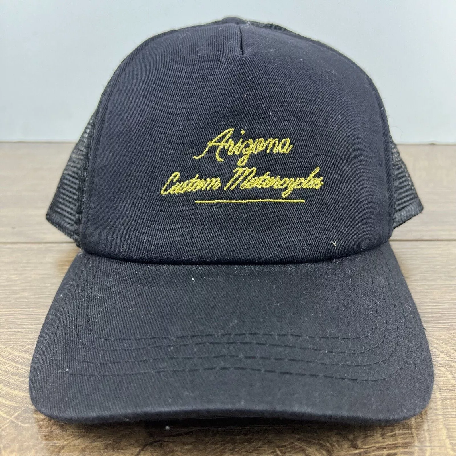 Other Hats Other Arizona Custom Motorcycles Snapback Hat Black Hat Adjustable