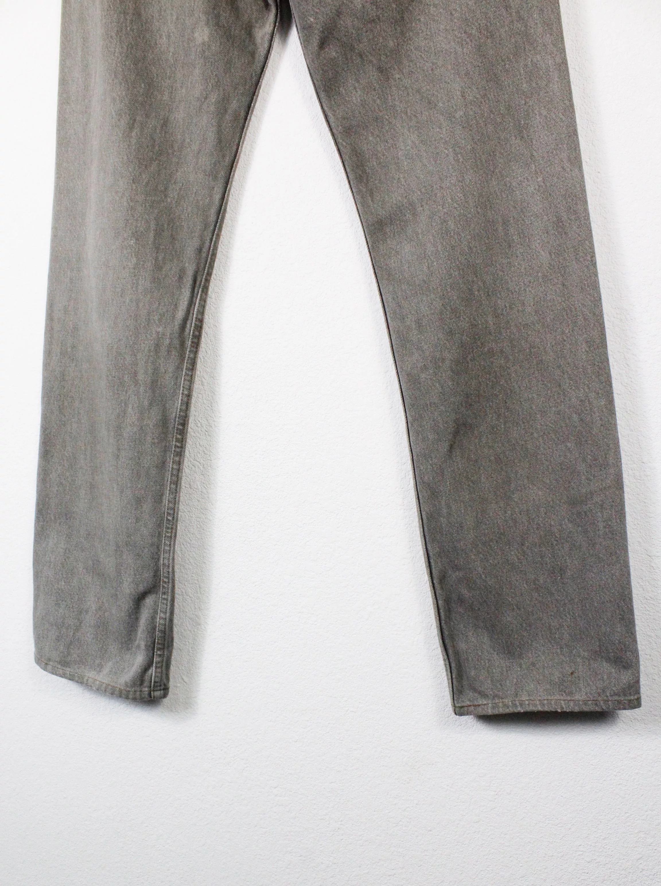 Levi's Denim Levi's × Levi's Vintage Clothing × Vintage Vintage Levis 501 Gray Denim Jeans Pants Made in USA