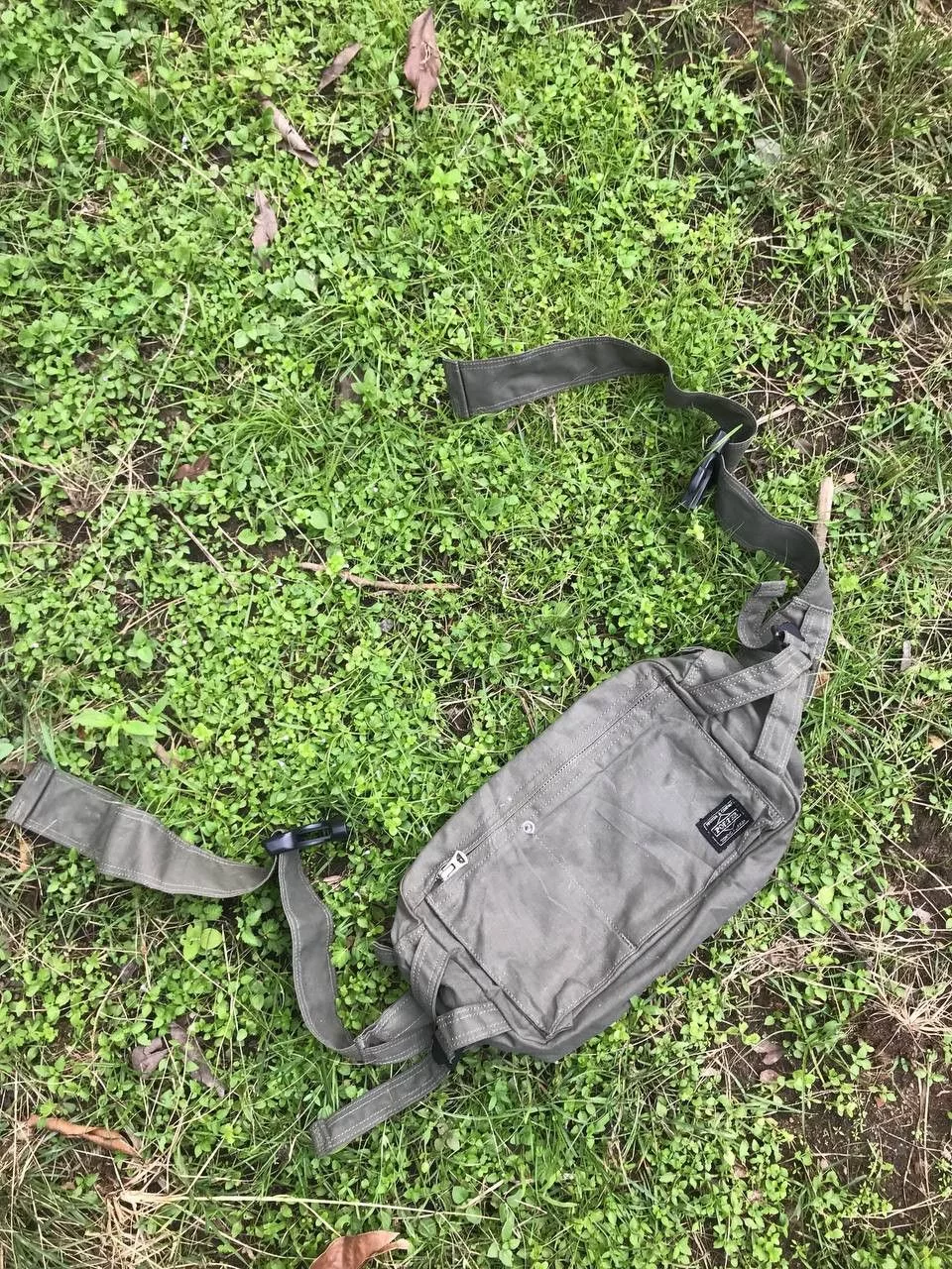 Porter Bags Luggage Porter Green Army Pouch Bag